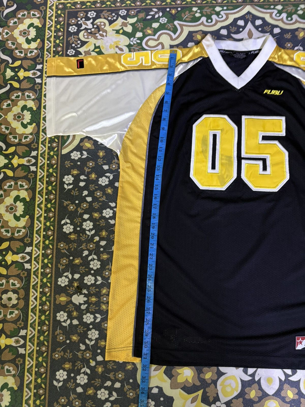 Fubu Vintage Y2k FUBU Mesh Jersey Size US XL / EU 56 / 4 - 14 Thumbnail