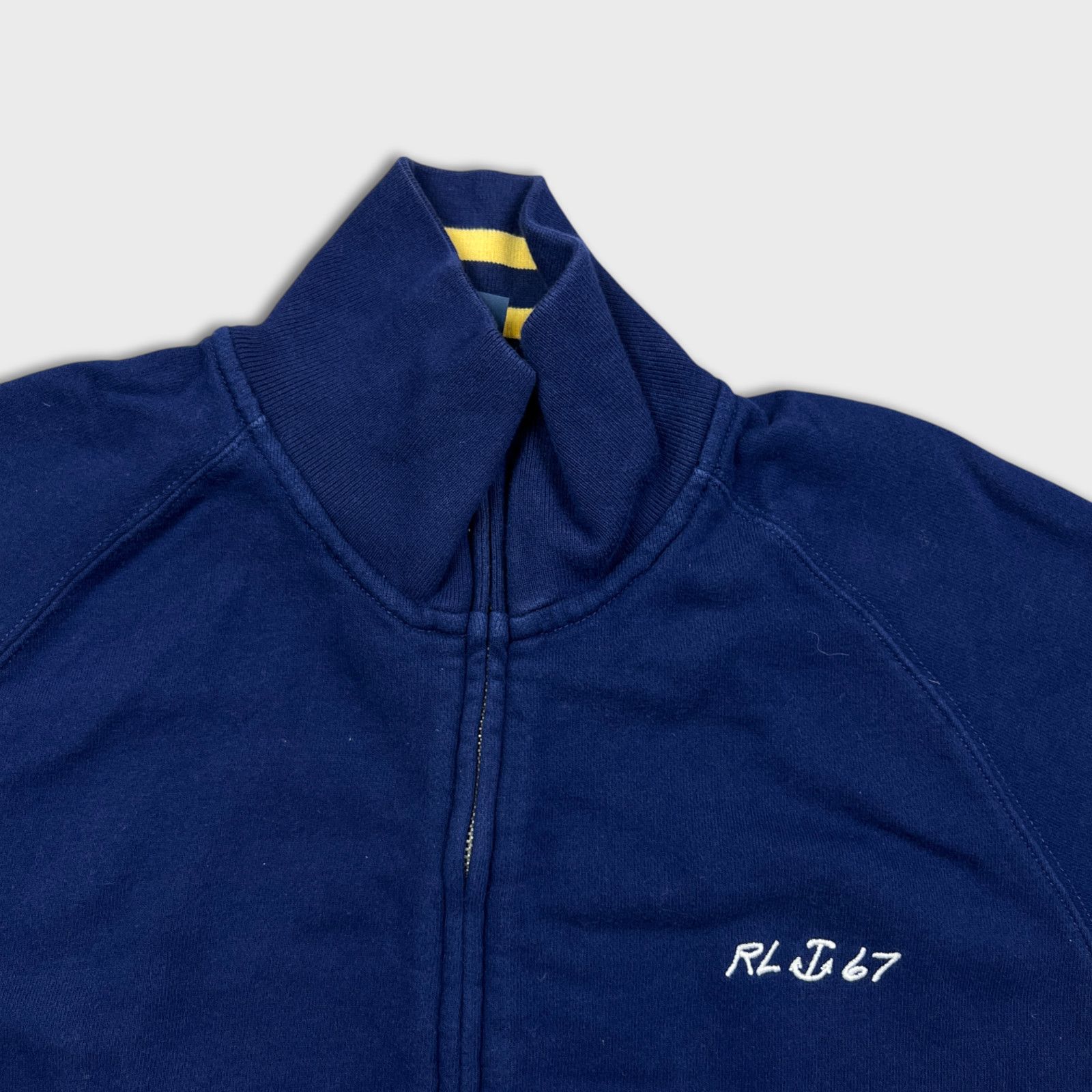 Polo Ralph Lauren × Vintage 90s Polo Jeans Company Sweatshirt Large Ralph Lauren Zip Size US L / EU 52-54 / 3 - 2 Thumbnail