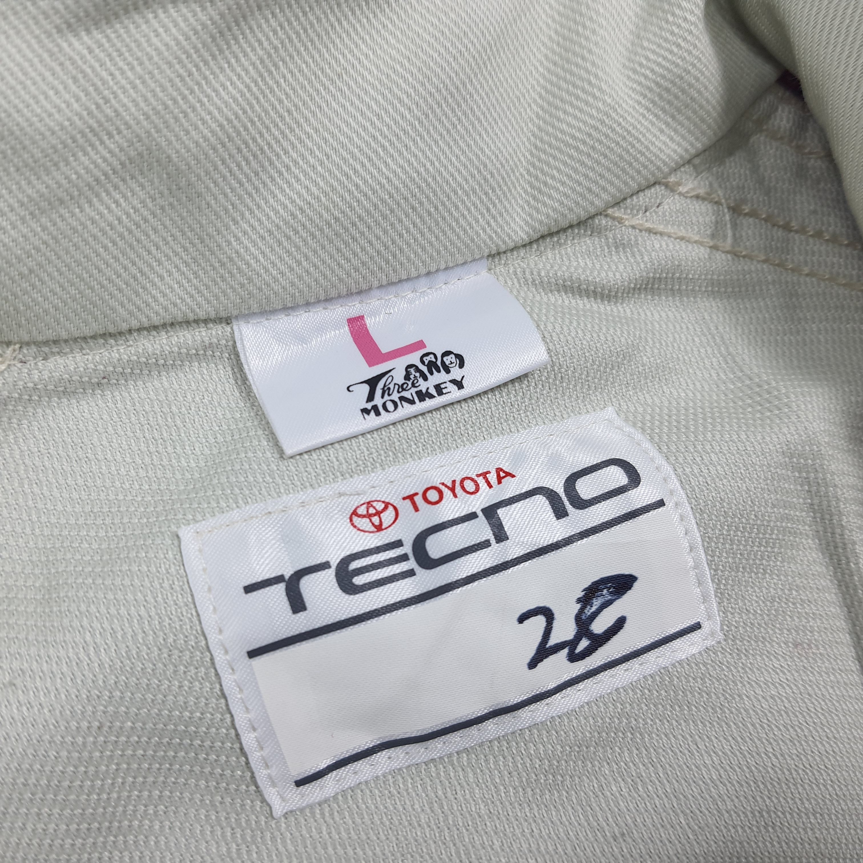 Japanese Brand Vintage Toyota Tecno Mechanic Overalls Jumpsuit Japan C279N8 Size US M / EU 48-50 / 2 - 7 Thumbnail