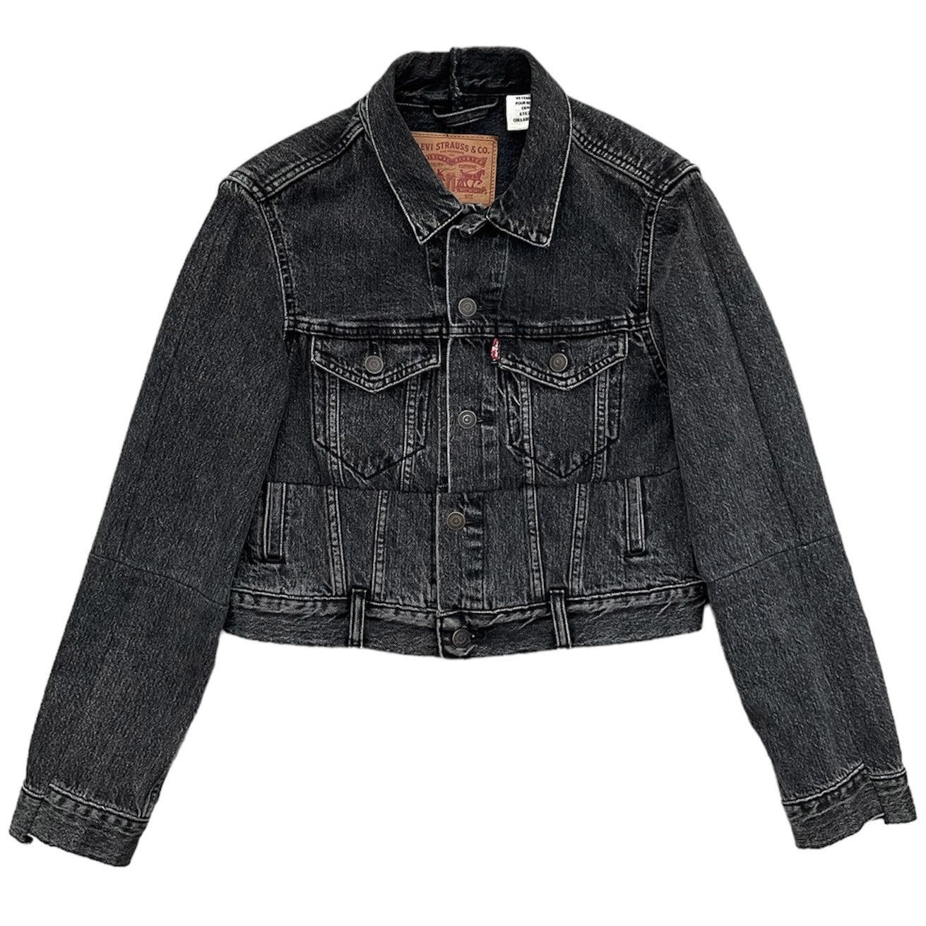 REWORKED CROPPED JACKET SPRING 2017 BY DEMNA GVASALIA