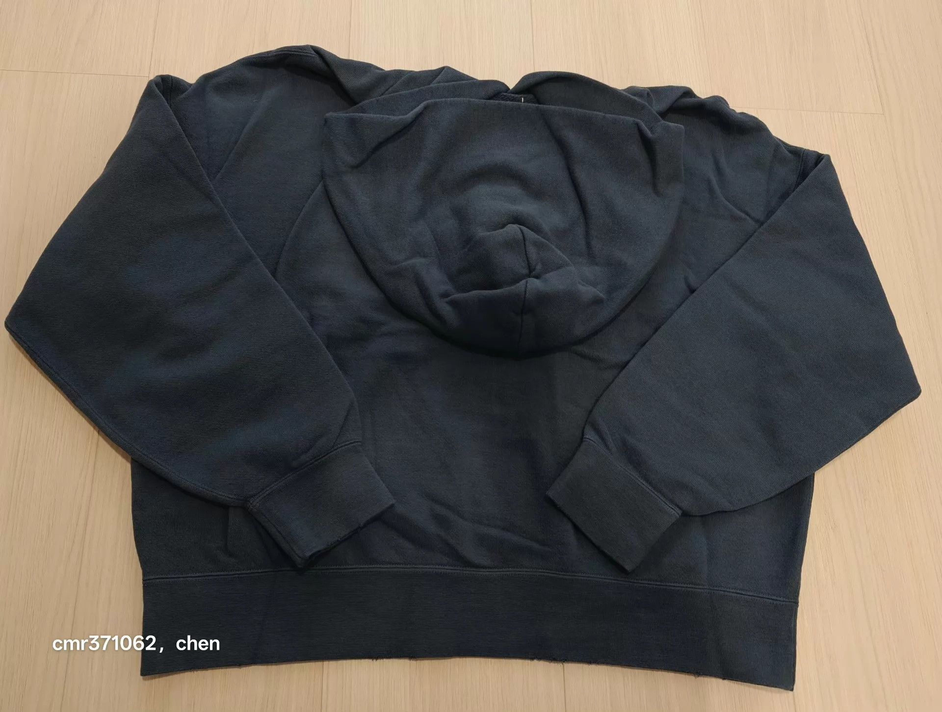 Visvim VISVIM 23SS AMPLUS SB HOODIE Navy 2 (uneven, distressed) Size US M / EU 48-50 / 2 - 6 Thumbnail