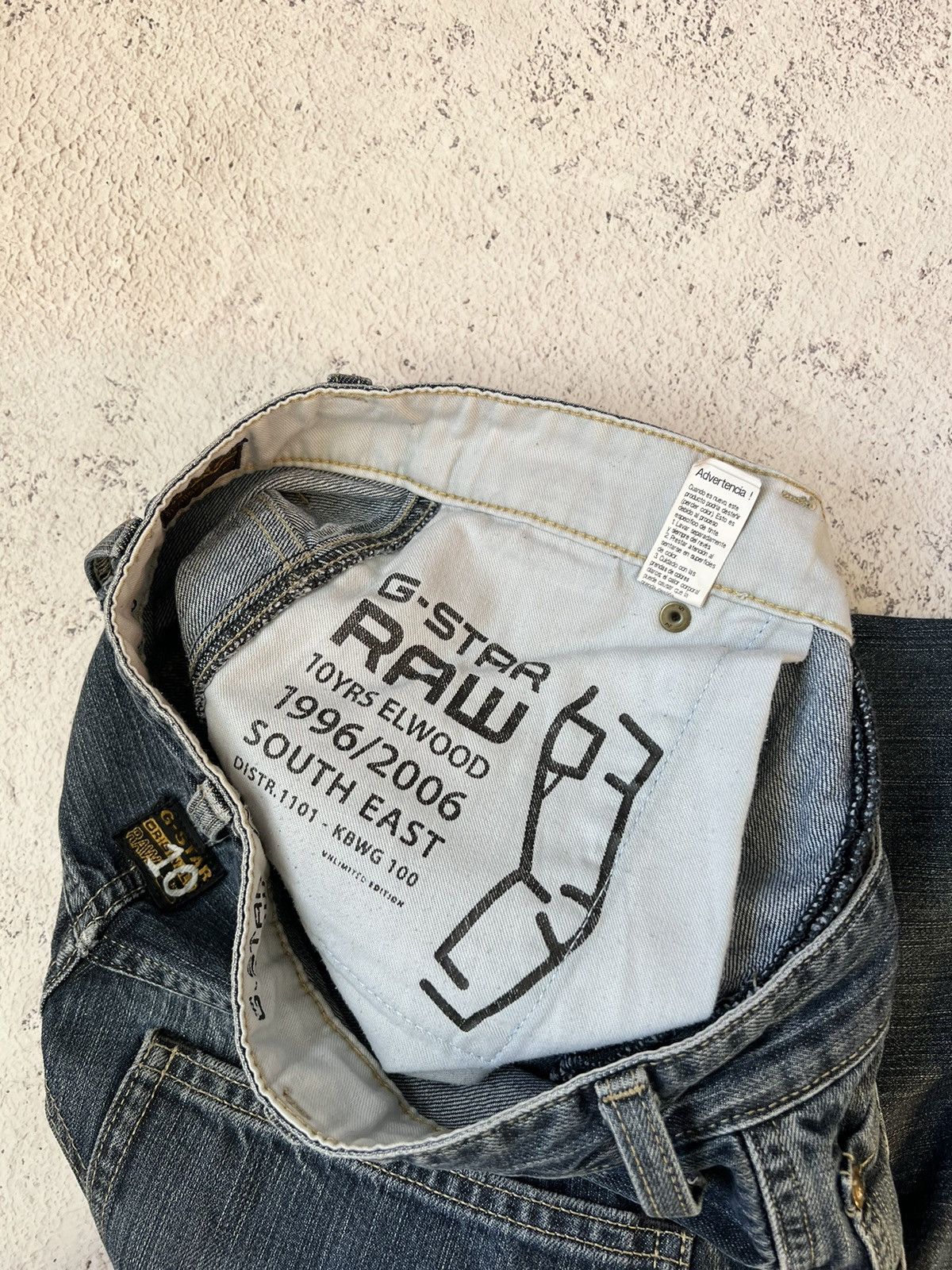 G-Star × Vintage G Star 10 years Elwood baggy jeans vintage Size US 31 - 10 Thumbnail
