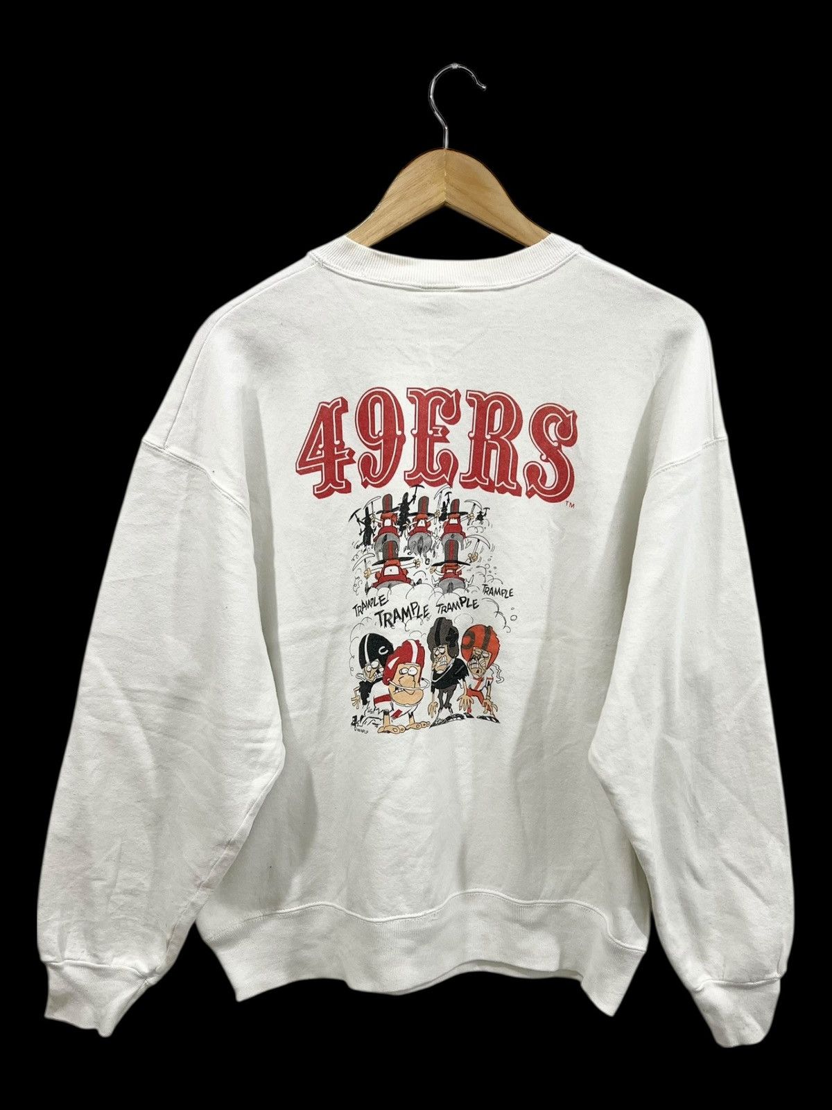 Vintage Vintage San Francisco 49ers Cartoon Crewneck Sweatshirt Size US L / EU 52-54 / 3 - 2 Thumbnail