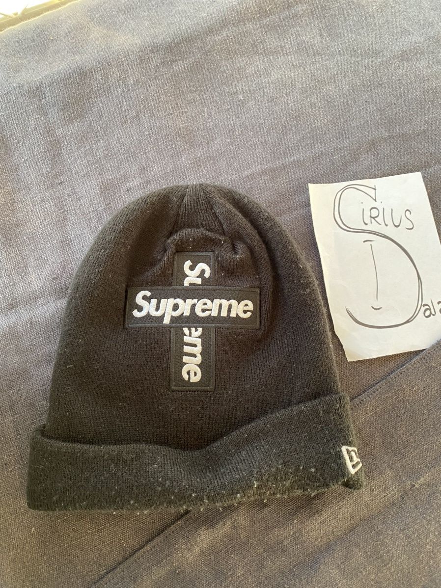 Supreme SUPREME NEW ERA Cross logo beanie Size ONE SIZE - 1 Thumbnail