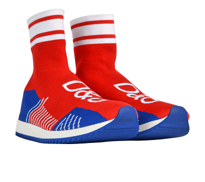 Dolce & Gabbana o1y0125 Logo Hi-Top Sneakers in Multicolor Size US 6 / EU 39 - 3 Thumbnail