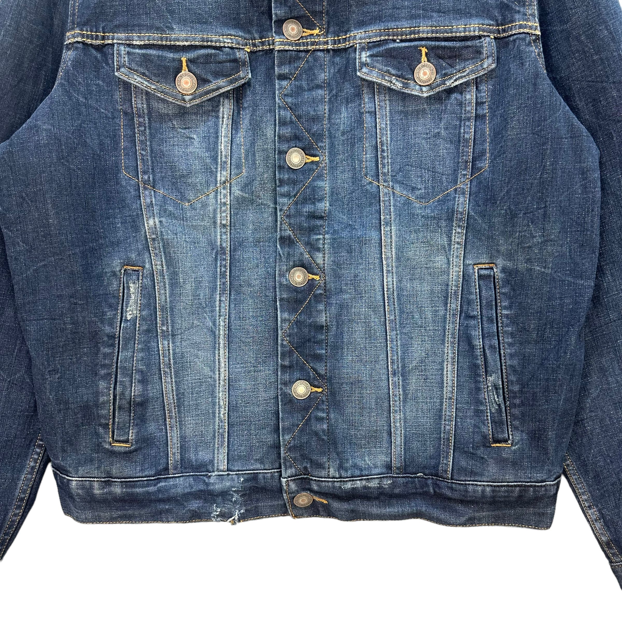 American Eagle Outfitters American Eagle Extreme Flex Denim Jacket #8386-006 Size US L / EU 52-54 / 3 - 3 Thumbnail