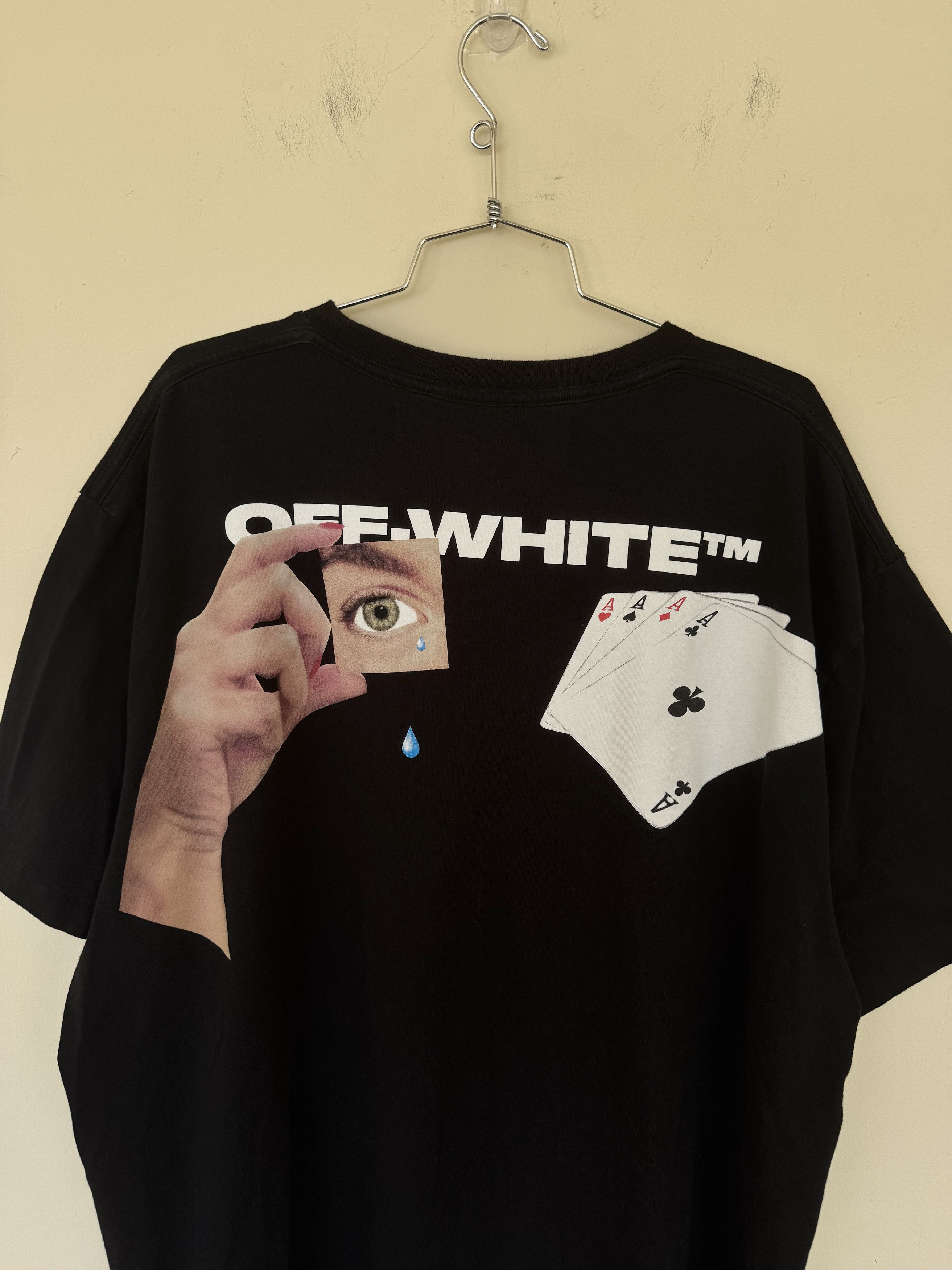 Off-White Off White Poker Tee Size US L / EU 52-54 / 3 - 10 Thumbnail