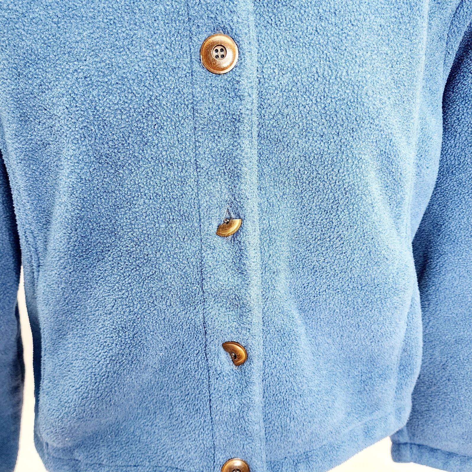 Patagonia Patagonia Synchilla Blue Fleece Jacket- Damaged Buttons Size M / US 6-8 / IT 42-44 - 4 Thumbnail