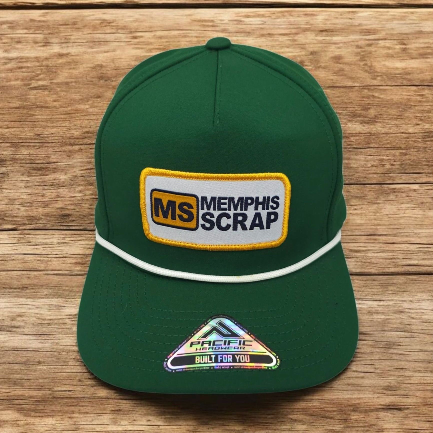 Other Memphis Scrap Rope Snapback Cap Hat Logo Patch Trucker NWOT Size ONE SIZE - 1 Thumbnail