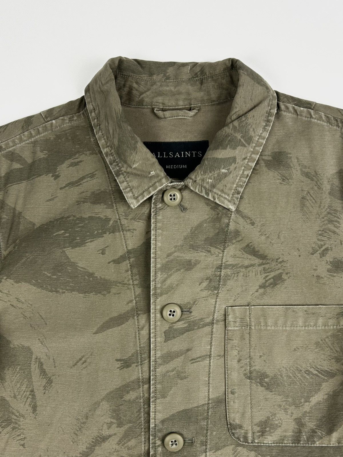 Allsaints Allsaints Camo Overshirt Jacket Size US M / EU 48-50 / 2 - 8 Thumbnail