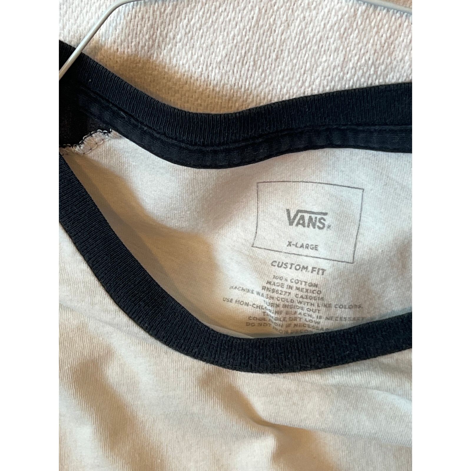 Vans VANS 3/4 Sleeve Long Sleeve Tee Shirt Mens XL Size US XL / EU 56 / 4 - 3 Thumbnail