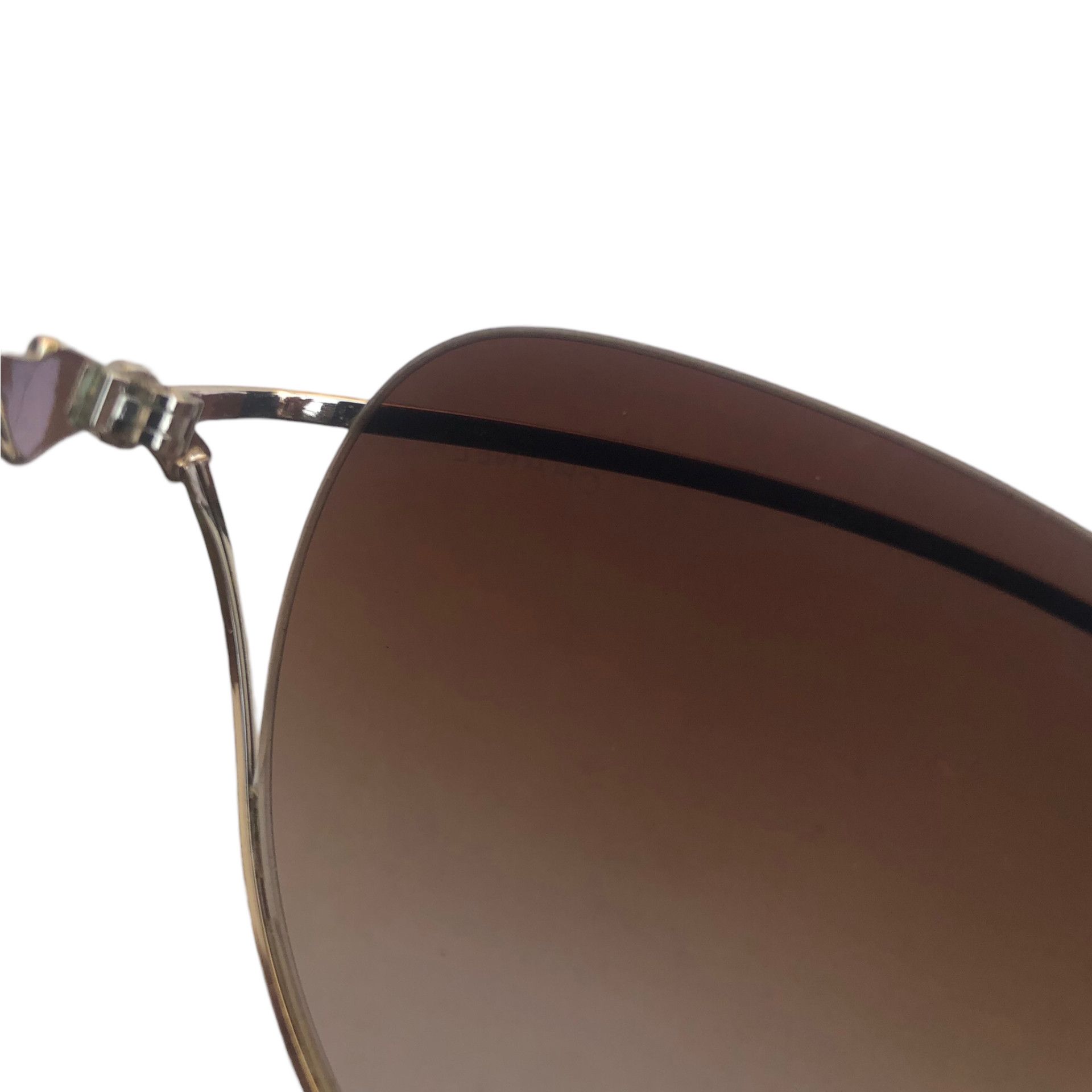 Chanel 💯CHANEL Goldtone Metal Frame And Brown Tint Sunglasses 4181 Size ONE SIZE - 7 Thumbnail