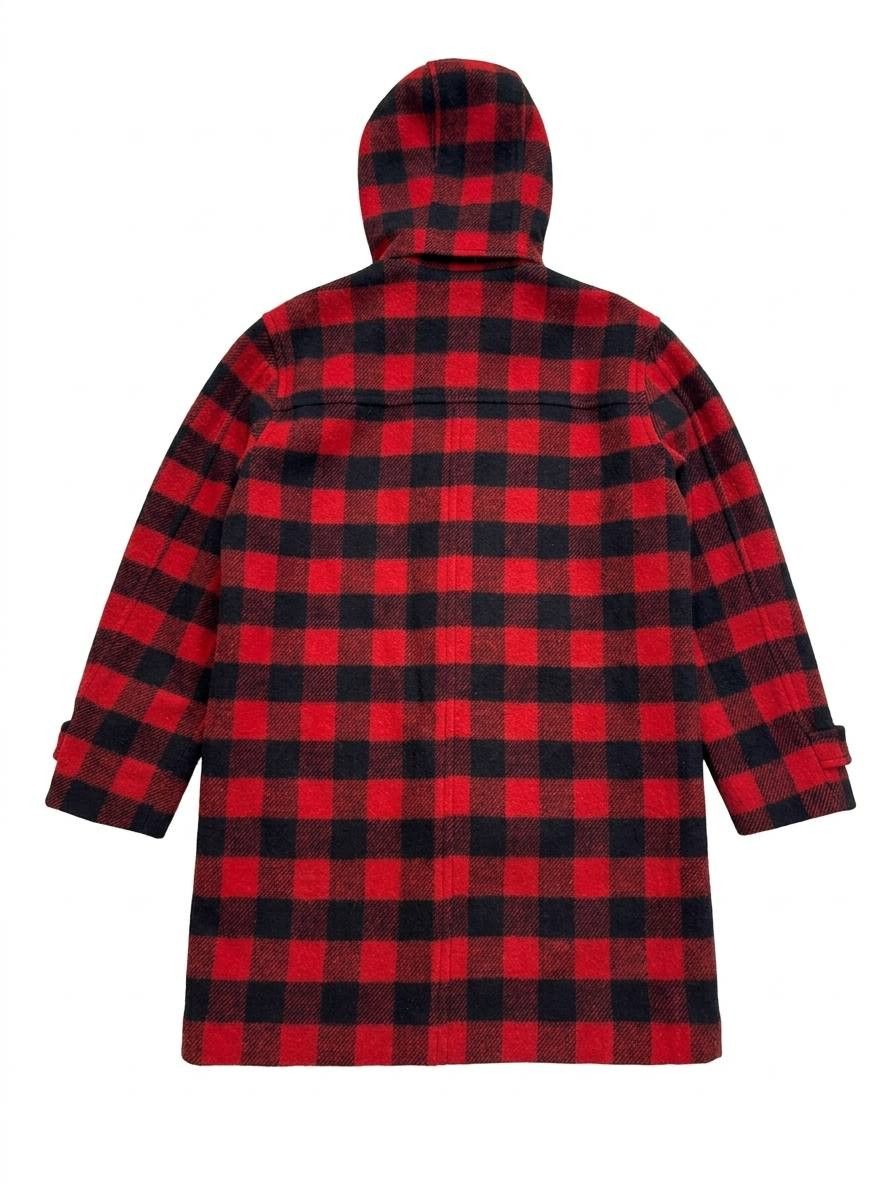 Ralph Lauren Vintage Ralph Lauren Buffalo Check Fireman Coat USA Made Size US XS / EU 42 / 0 - 2 Thumbnail