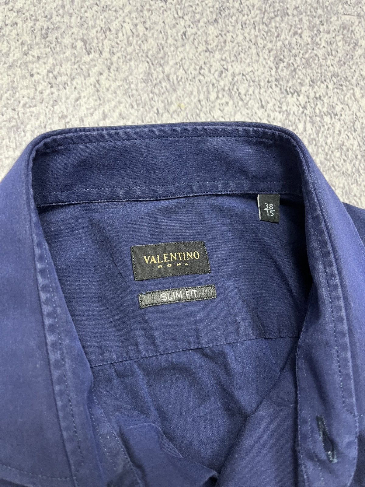 Valentino Valentino Romma Button Up Slim Fit Shirt Long Sleeve Size US S / EU 44-46 / 1 - 7 Thumbnail