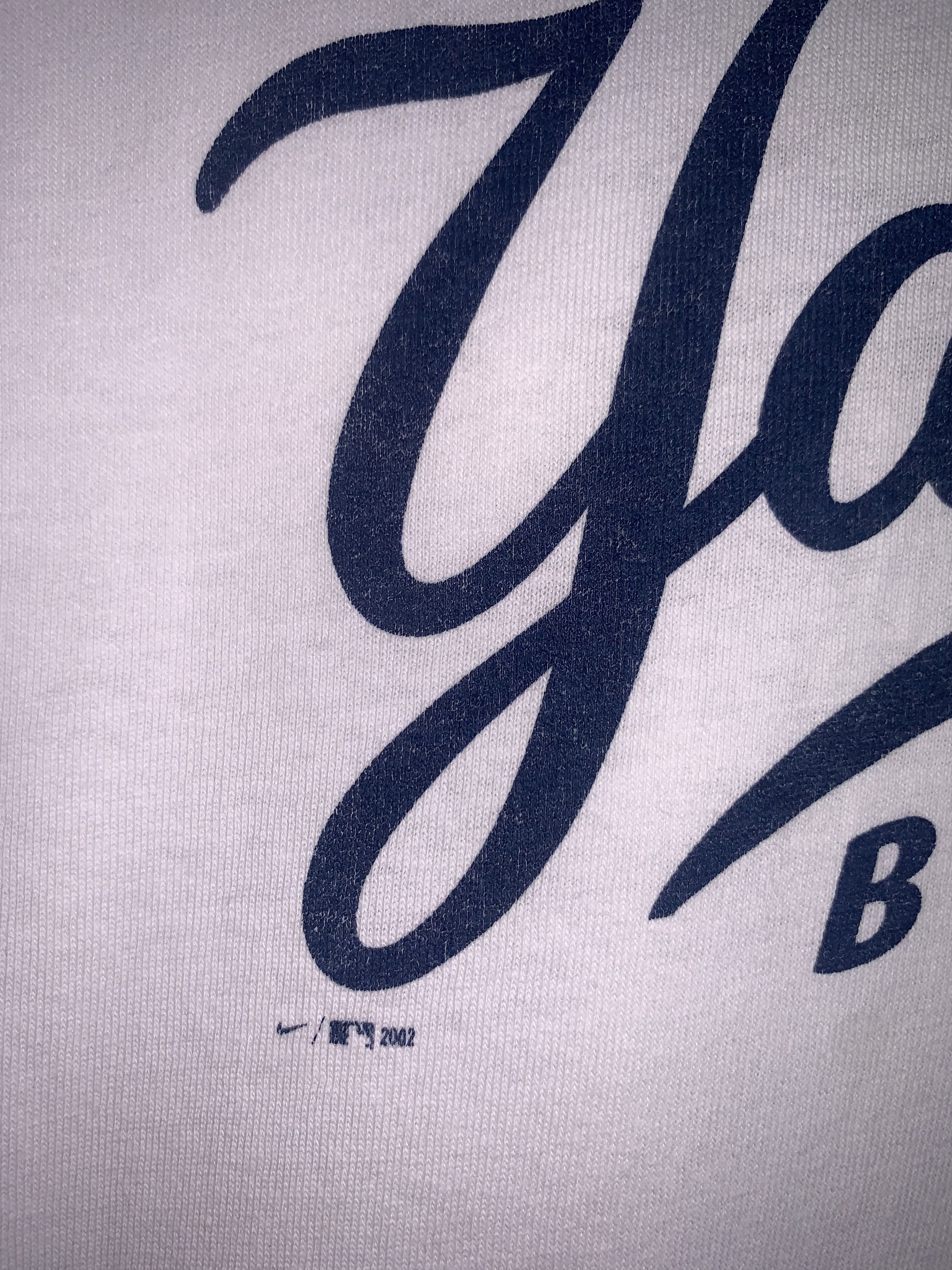 Nike Nike Centre Yankees Baseball NY Vintage Shirt Size US L / EU 52-54 / 3 - 3 Thumbnail