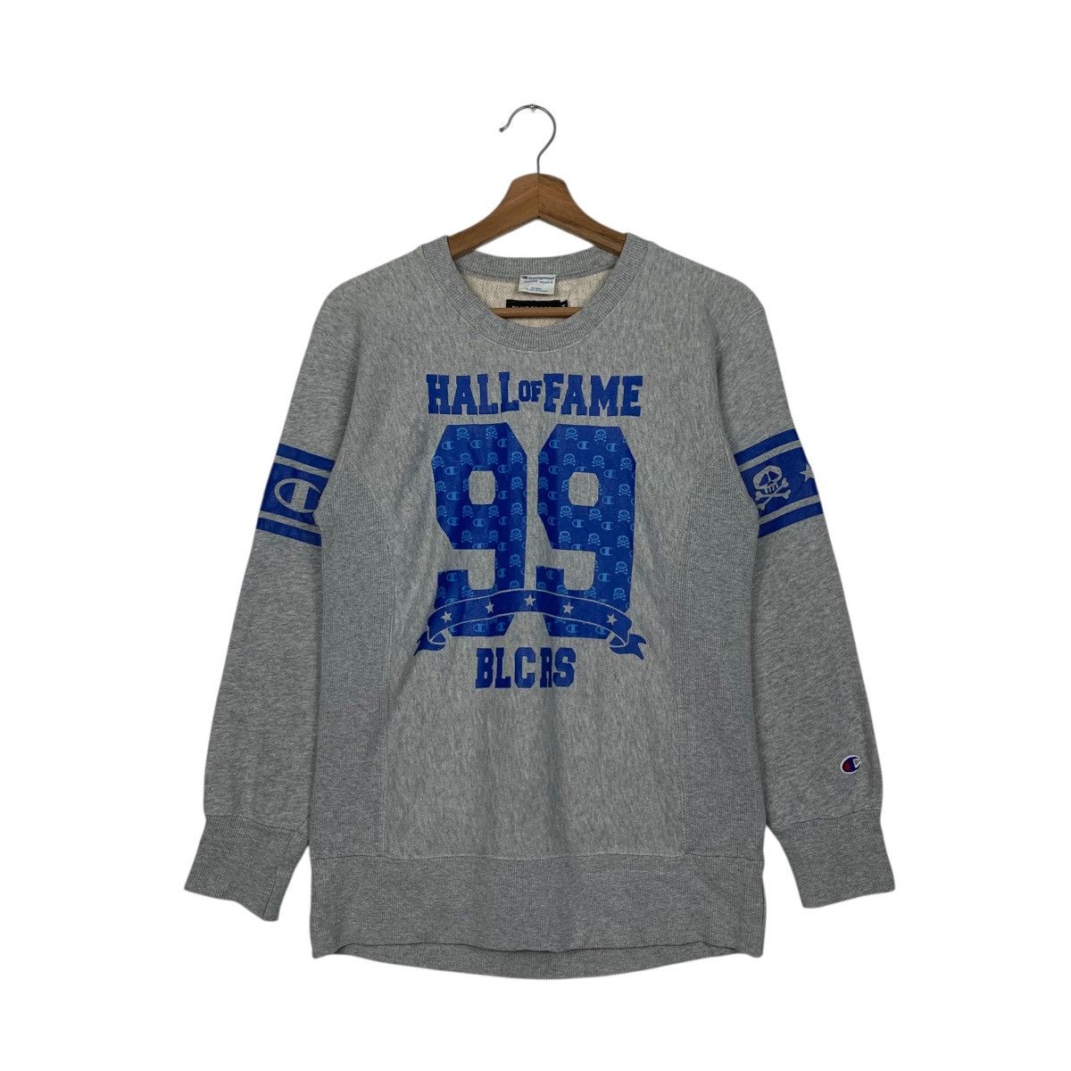 Champion CHAMPION BLUE CROSS Big Logo Crewneck Sweatshirt #2949-C133 Size US M / EU 48-50 / 2 - 1 Thumbnail