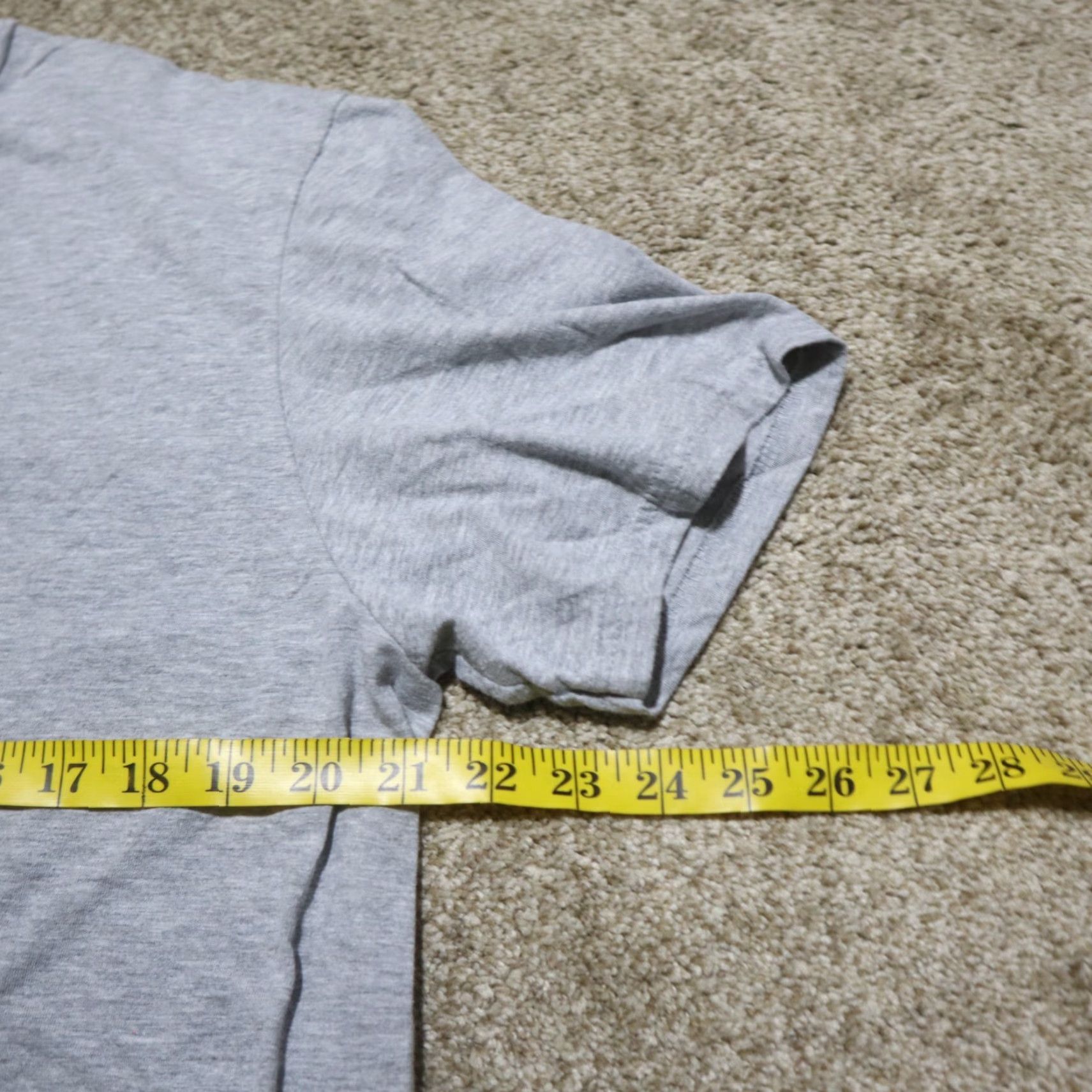 X-LARGE Raised On Sweet Tea And Jesus Tee Mens T-Shirt XL Gray Short Sleeve Cotton Blend Size US XL / EU 56 / 4 - 5 Thumbnail
