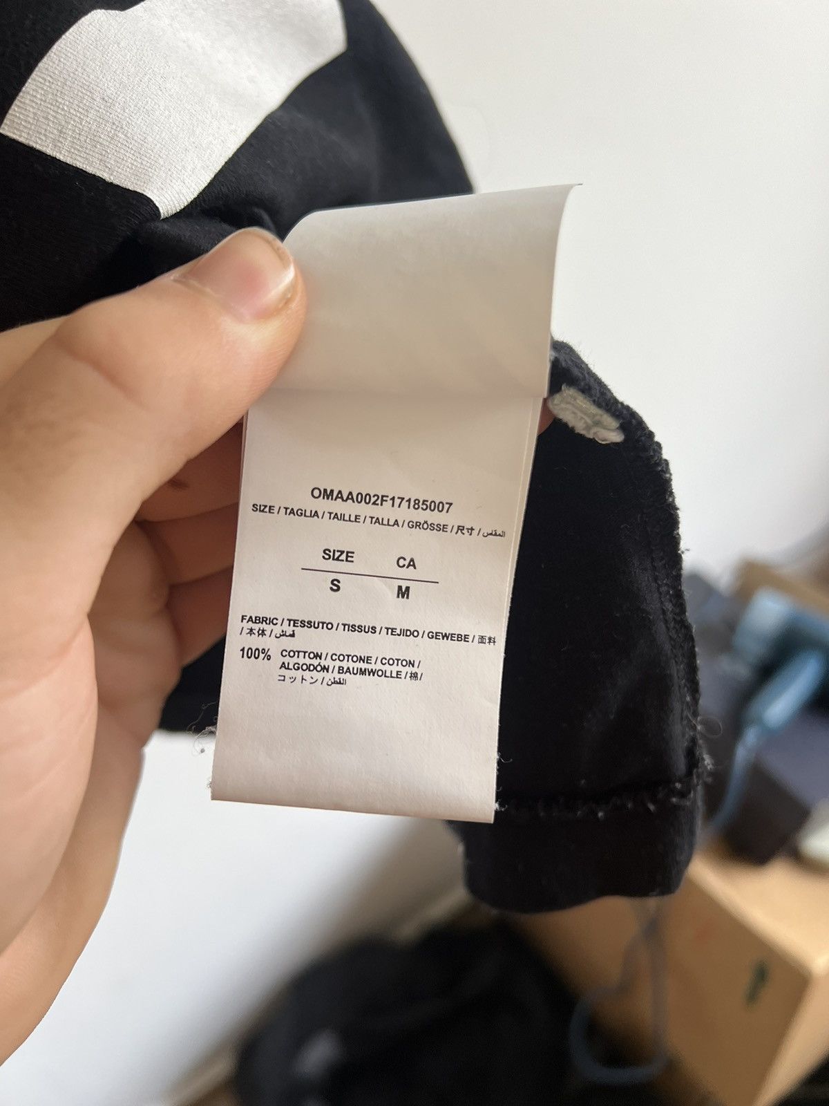 Off-White Off white OG seeing things TEE Size US M / EU 48-50 / 2 - 12 Thumbnail