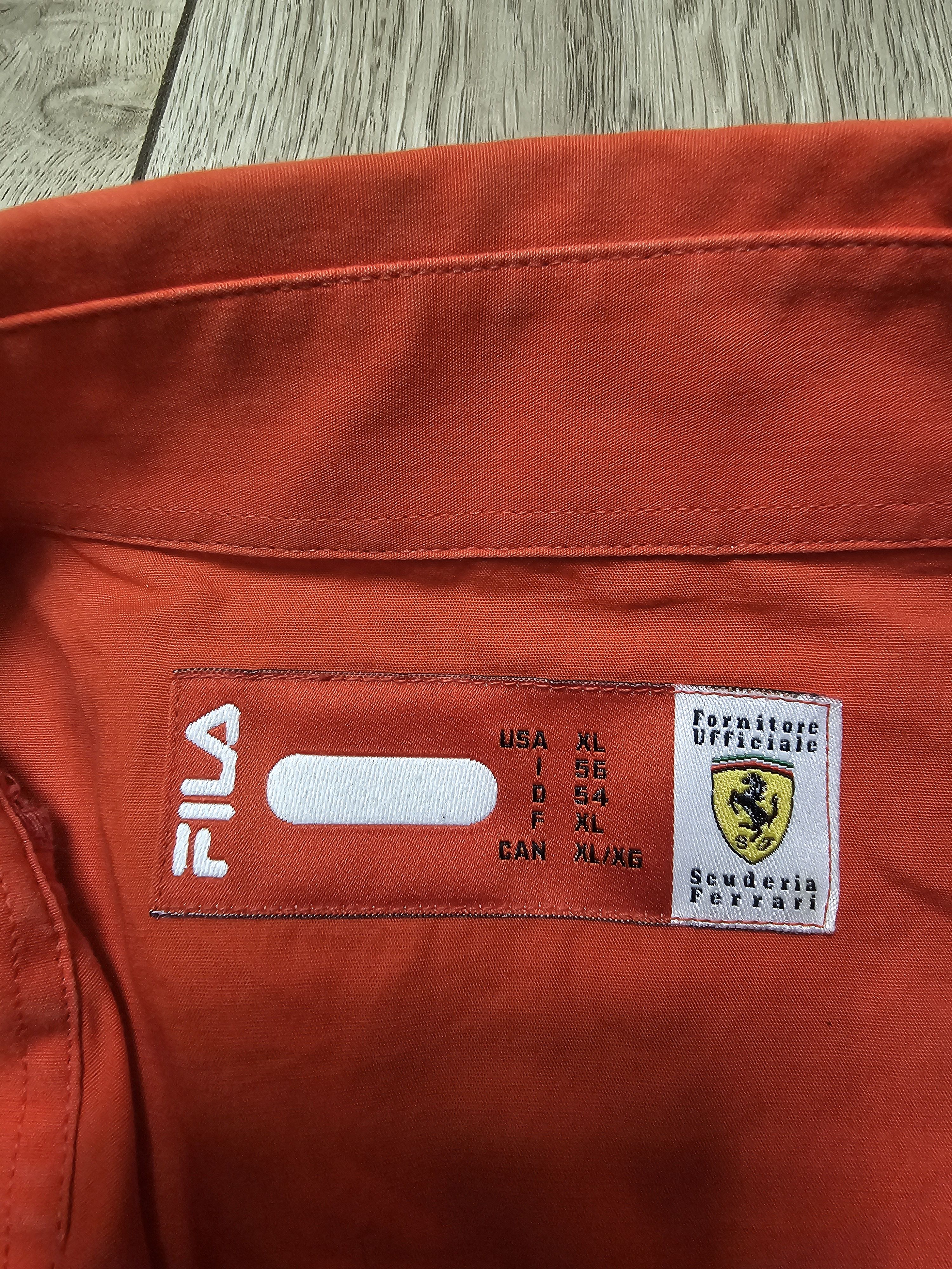 Vintage FILA FERRARI VINTAGE SHIRT F1 CLASSIC BUTTON SHIRT RARE Size US XL / EU 56 / 4 - 8 Thumbnail