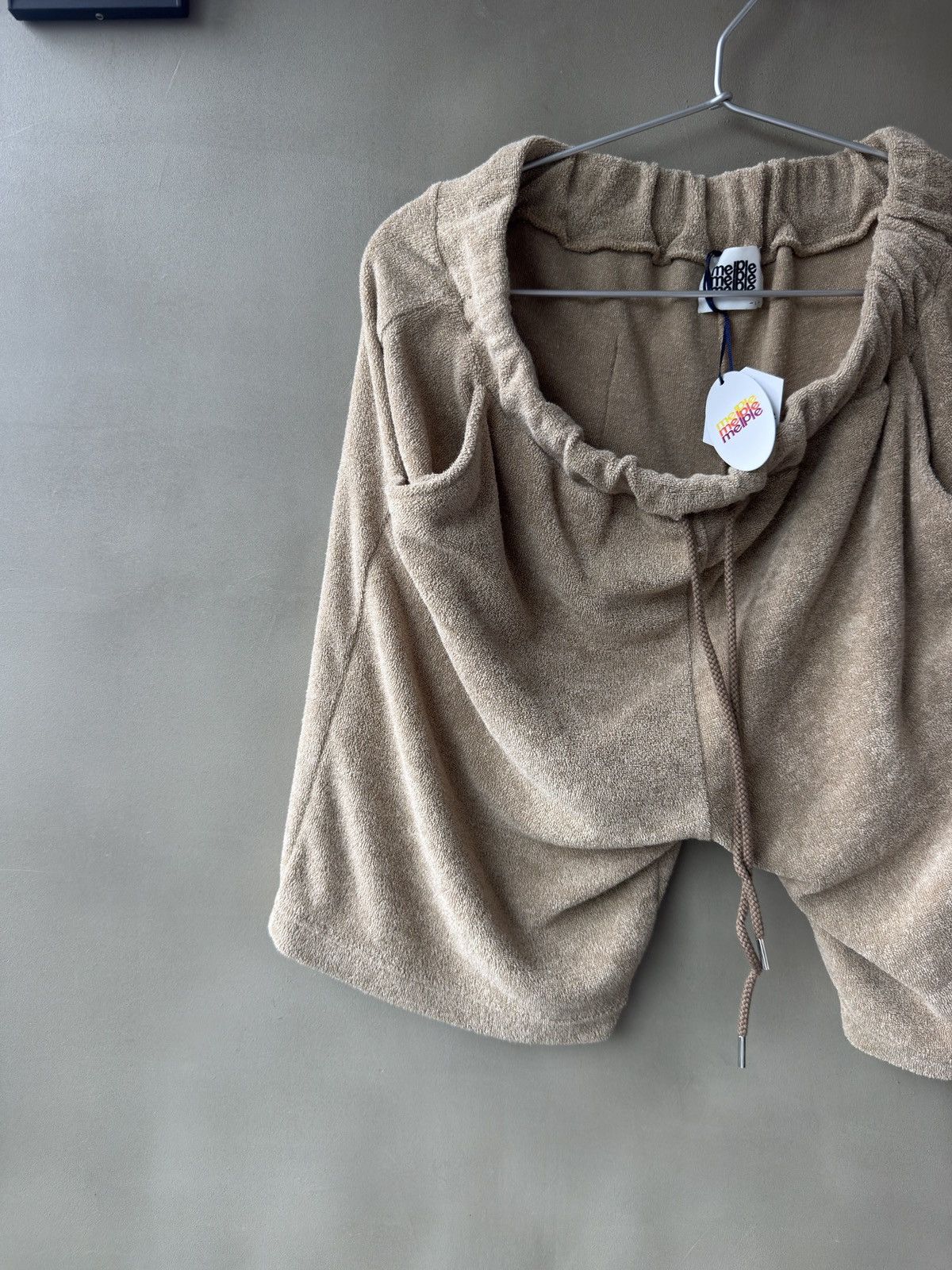Japanese Brand Melple Japan Men's 3.6 Pile Terry Fabric Summer Shorts L Size US 32 / EU 48 - 2 Thumbnail