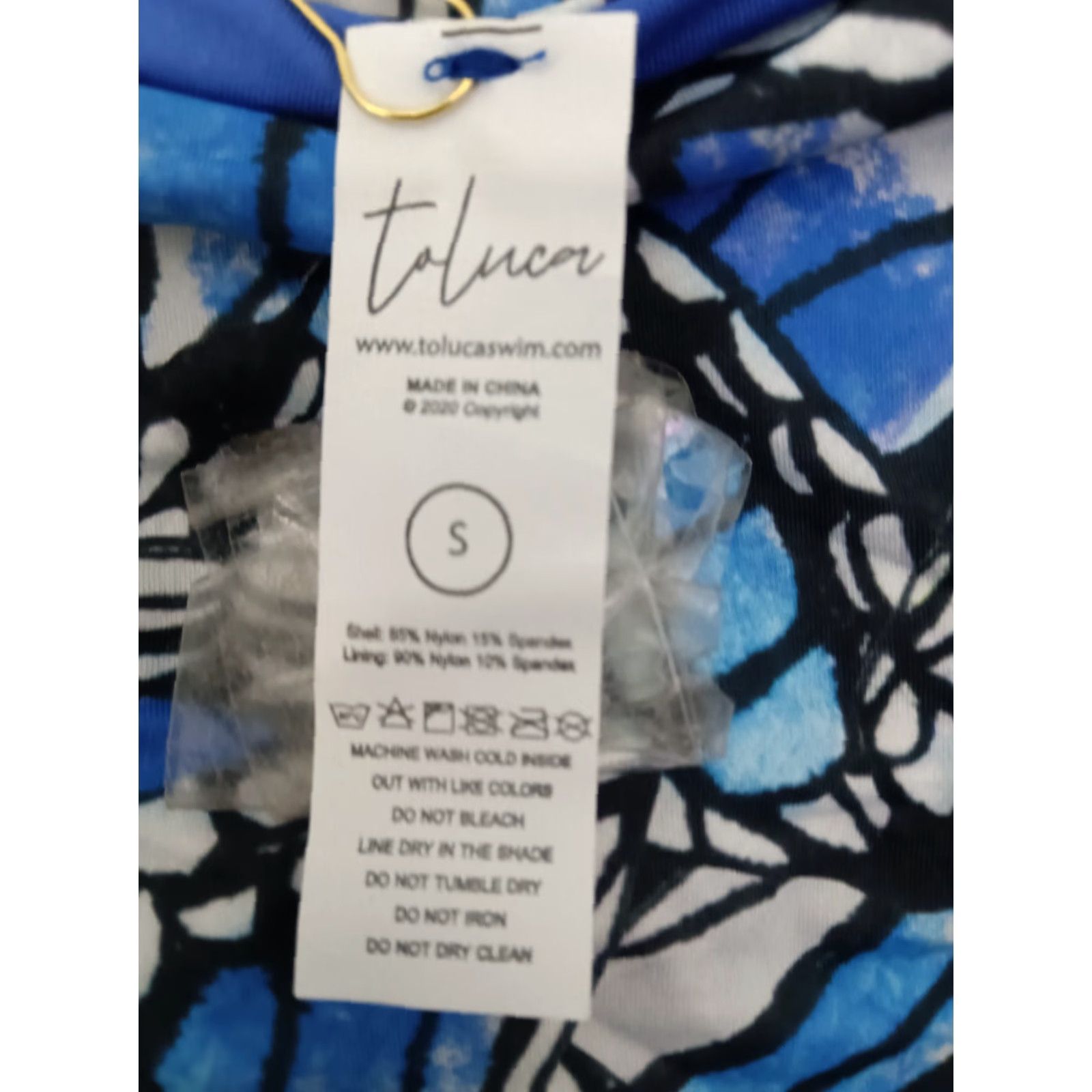 Other Toluca Swim Top Bikini Spaghetti Strap Adonis S Size S / US 4 / IT 40 - 5 Thumbnail