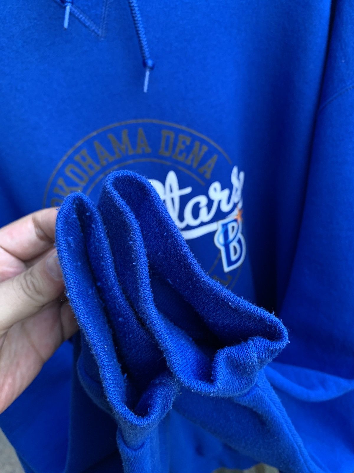 Russell Athletic VTG RUSSEL ATHLETIC x YOKOHAMA DENA BAYSTAR BASEBALL HOODIE Size US XXL / EU 58 / 5 - 5 Thumbnail