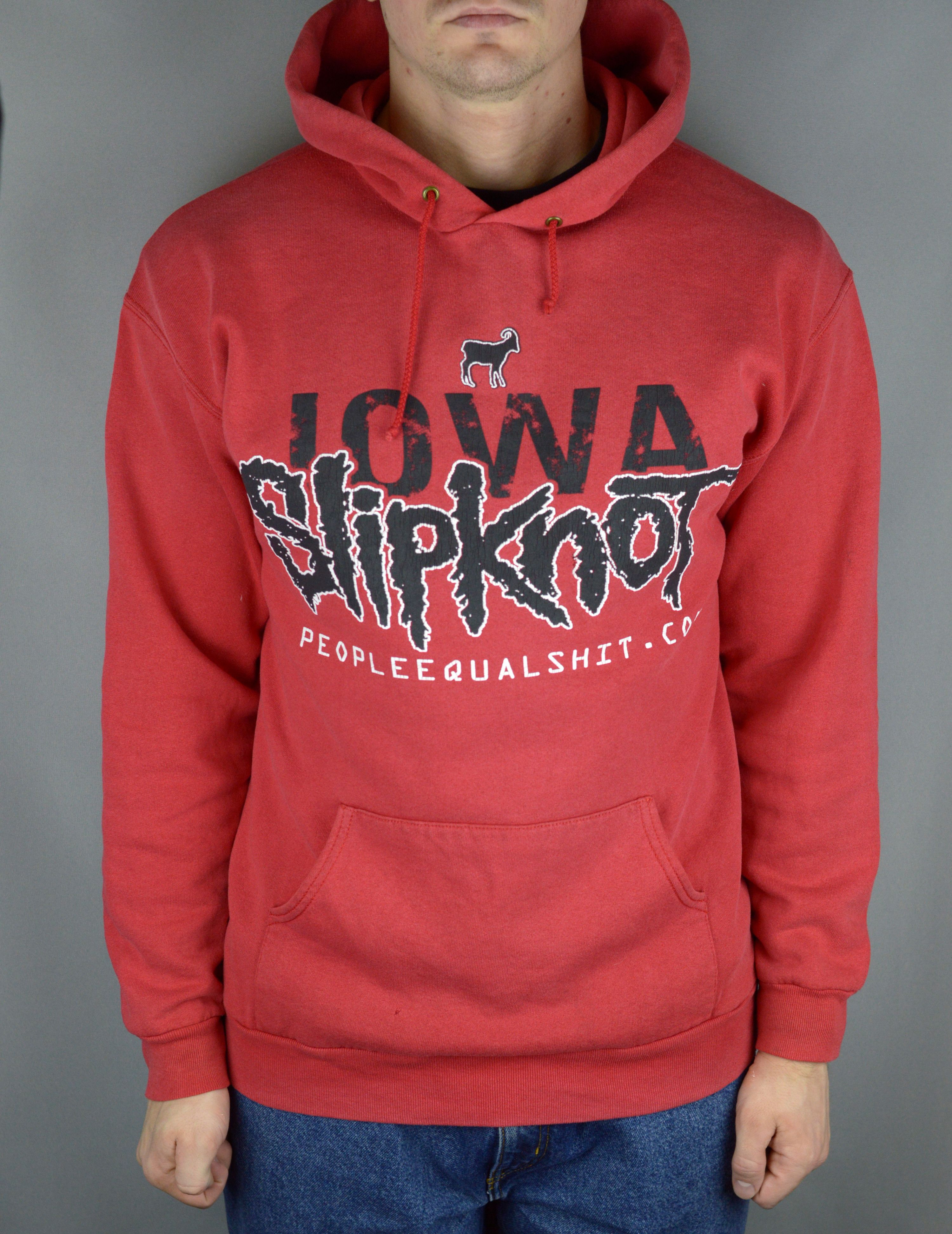 Vintage Vintage Slipknot Iowa 2001 hoodie Size US L / EU 52-54 / 3 - 1 Thumbnail
