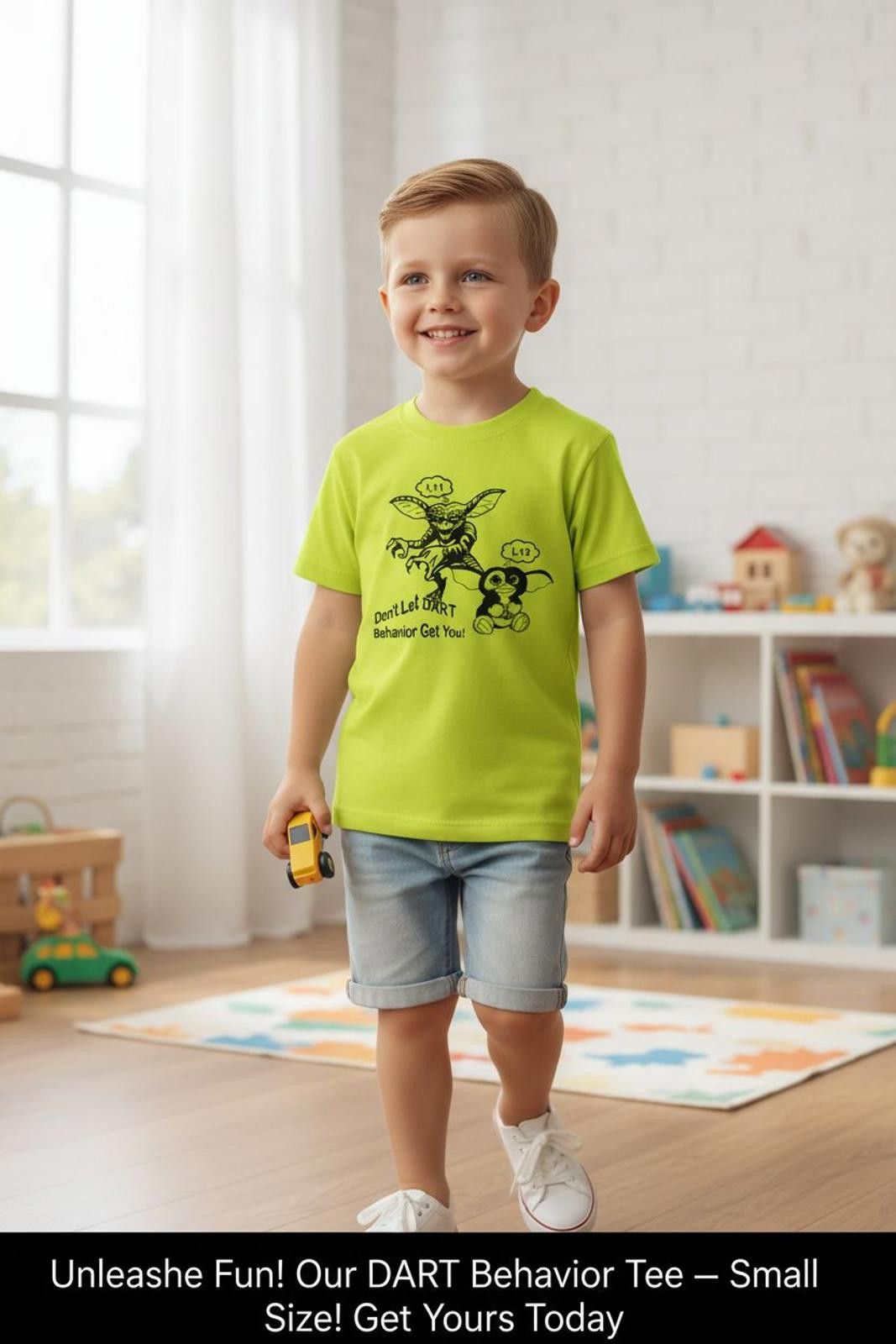 Gildan Unleash Fun! DART Behavior Kids T-Shirt - Small Size Size US S / EU 44-46 / 1 - 1 Thumbnail