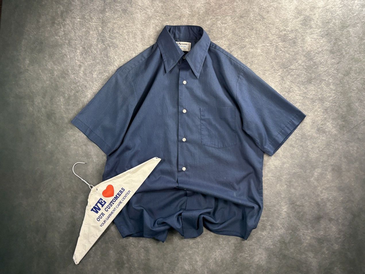 Arrow 1950s Vintage Arrow Kent Shortsleeve PermaPress Bowling Camp Size US S / EU 44-46 / 1 - 12 Thumbnail