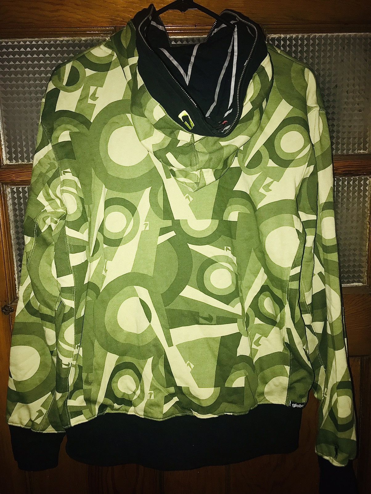 Globe Globe Full Zip Reversible Hoodie Mens Medium Size US M / EU 48-50 / 2 - 2 Thumbnail