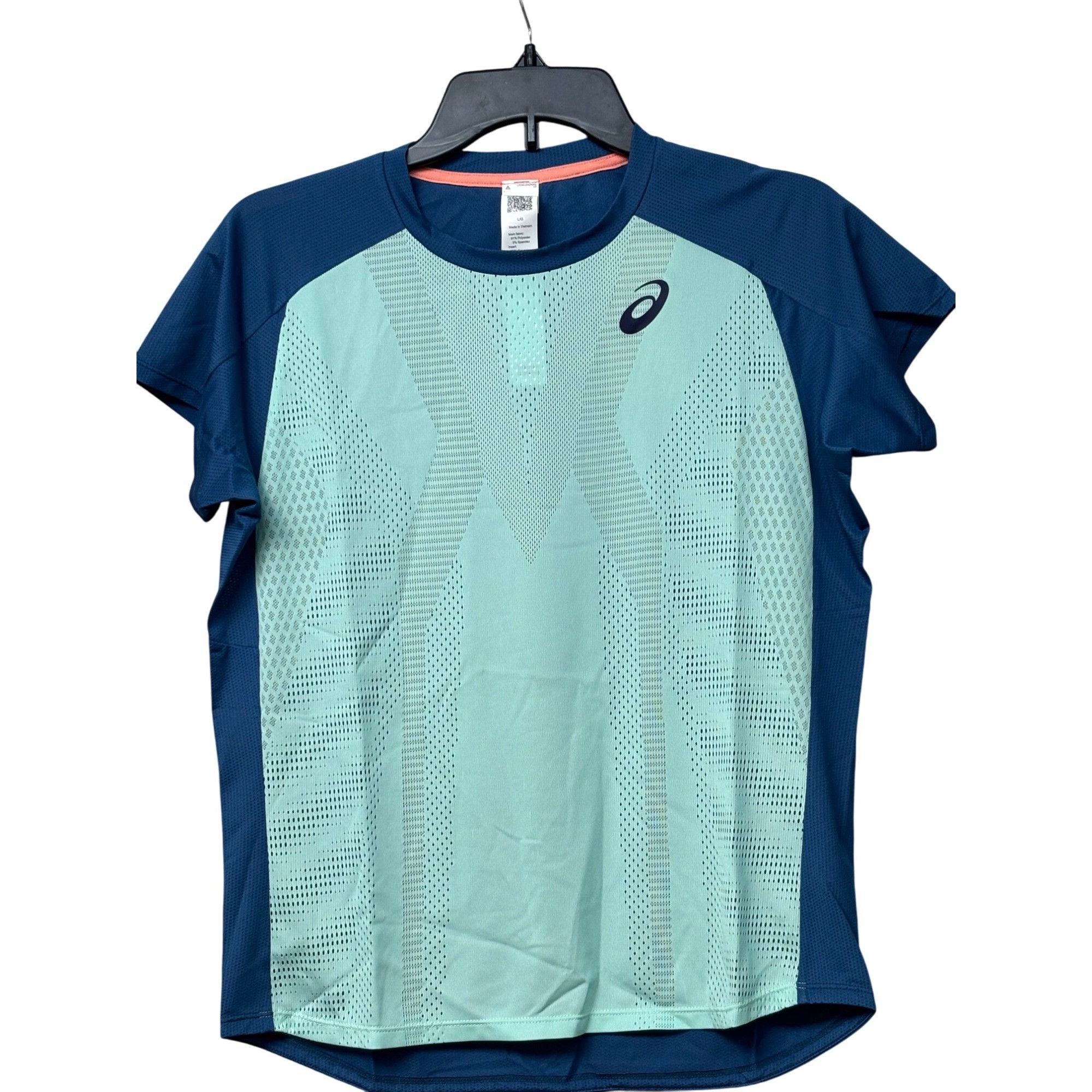 Asics ASICS Women’s Match Graphic Short Sleeve T-shirt, Oasis Gree Size L / US 10 / IT 46 - 10 Thumbnail