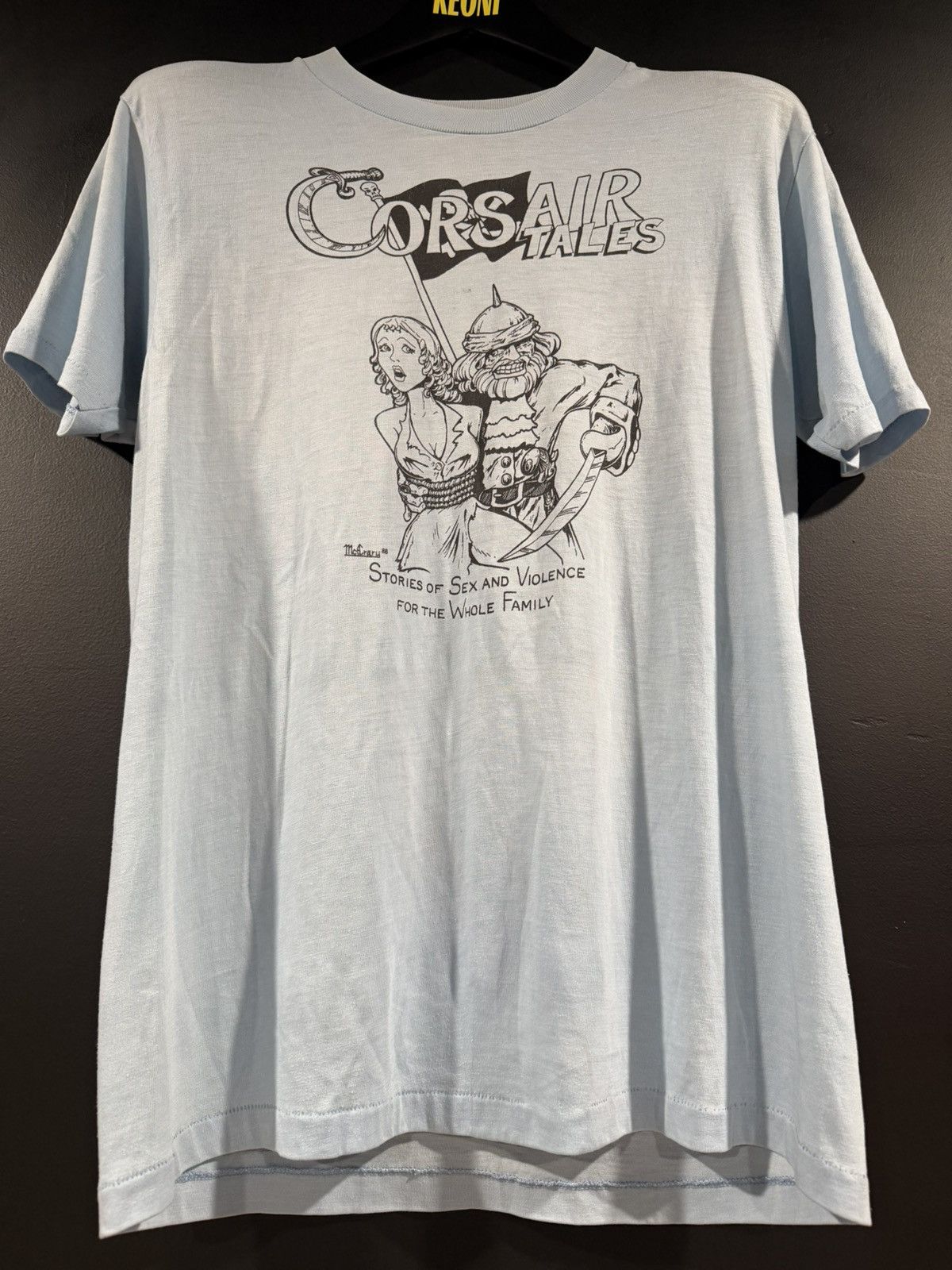 Vintage 1988 Vintage Soft Thin Single Stitch Rare Cult Grunge Tee M Size US M / EU 48-50 / 2 - 5 Thumbnail