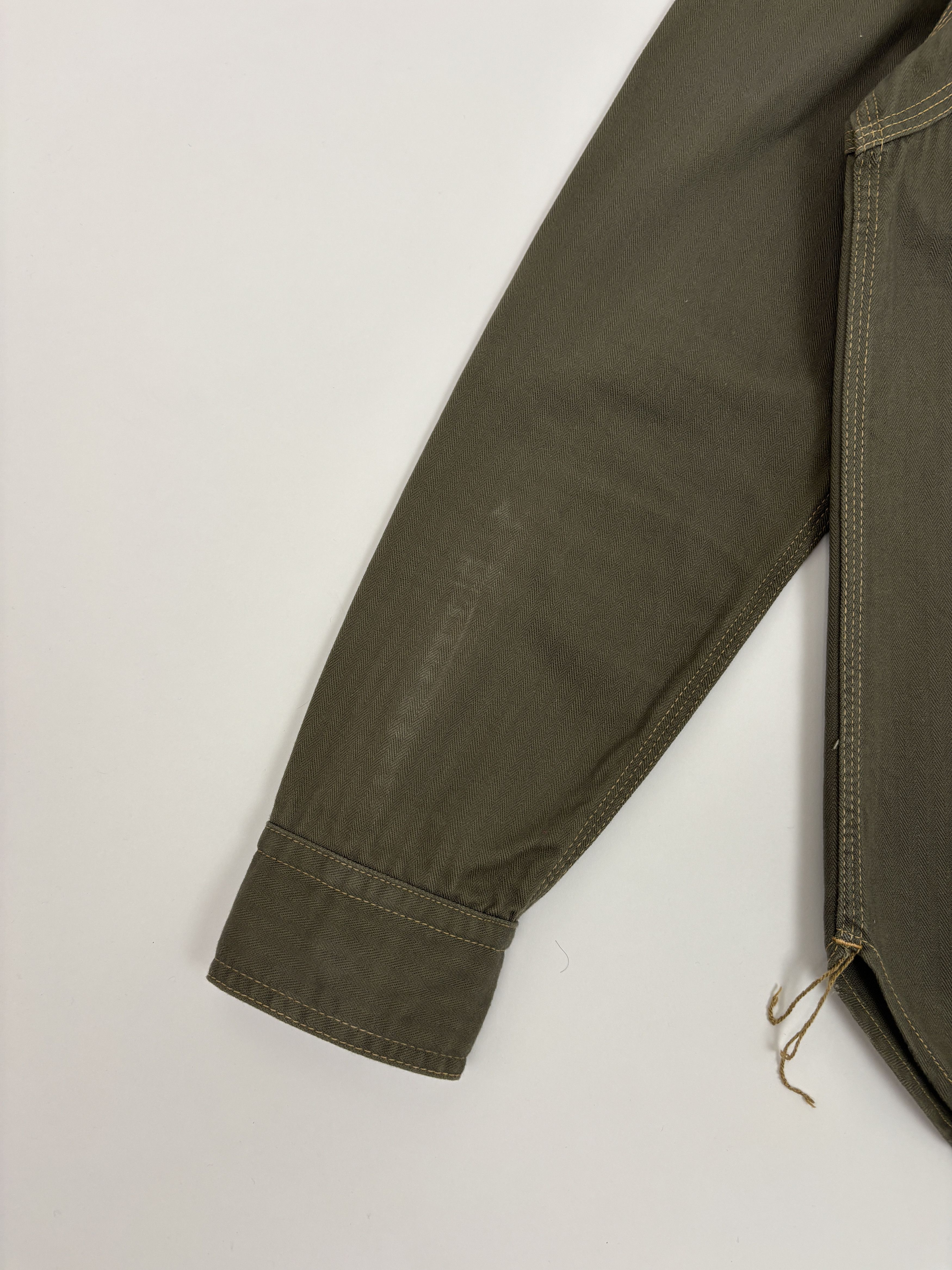 Full Count & Co. Fullcount Herringbone Work Shirt Size US M / EU 48-50 / 2 - 4 Thumbnail