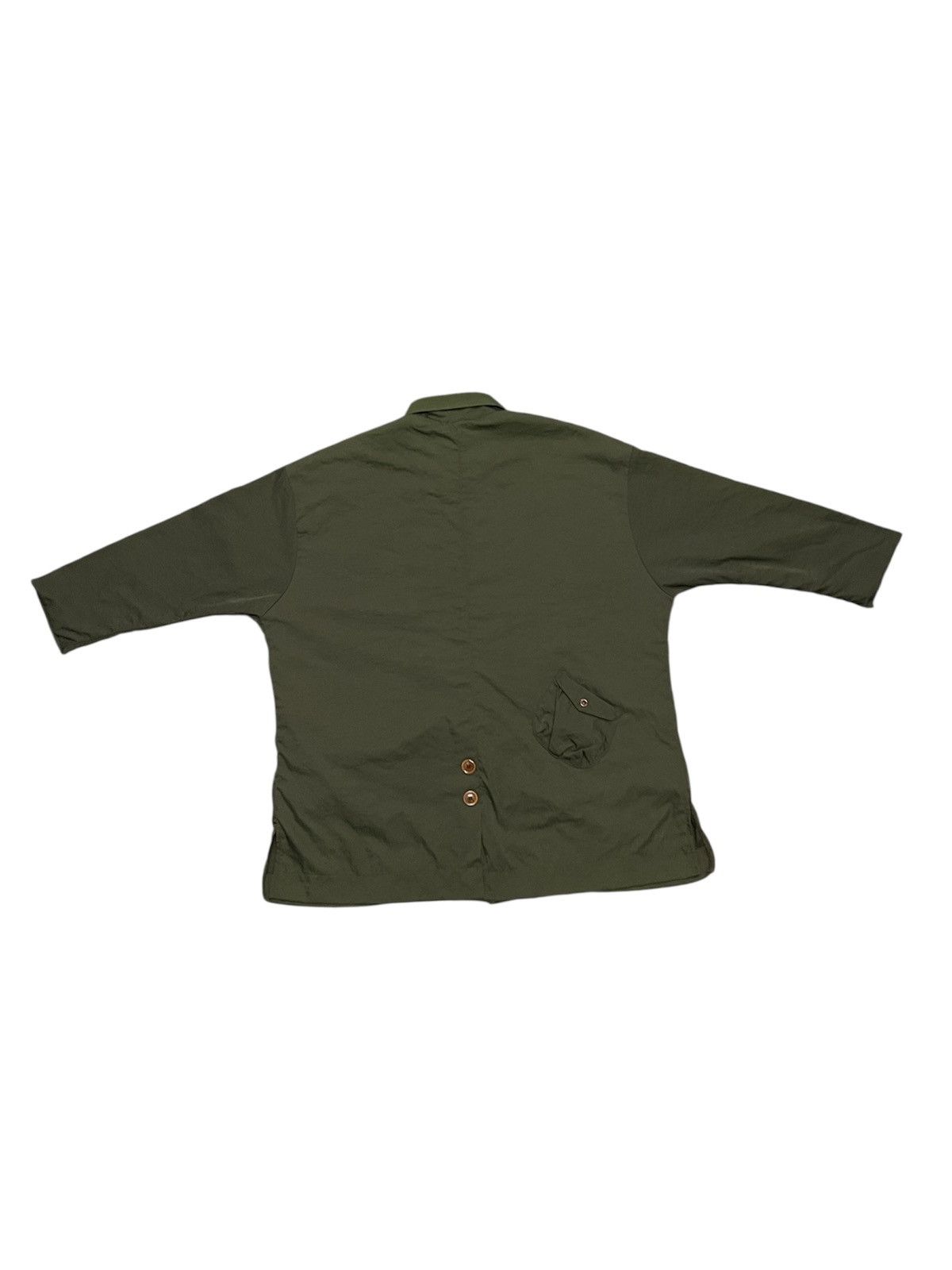 Yohji Yamamoto 1990s Y’S COLLECTION YOHJI YAMAMOTO BUTTON UP JACKET Size US L / EU 52-54 / 3 - 3 Thumbnail