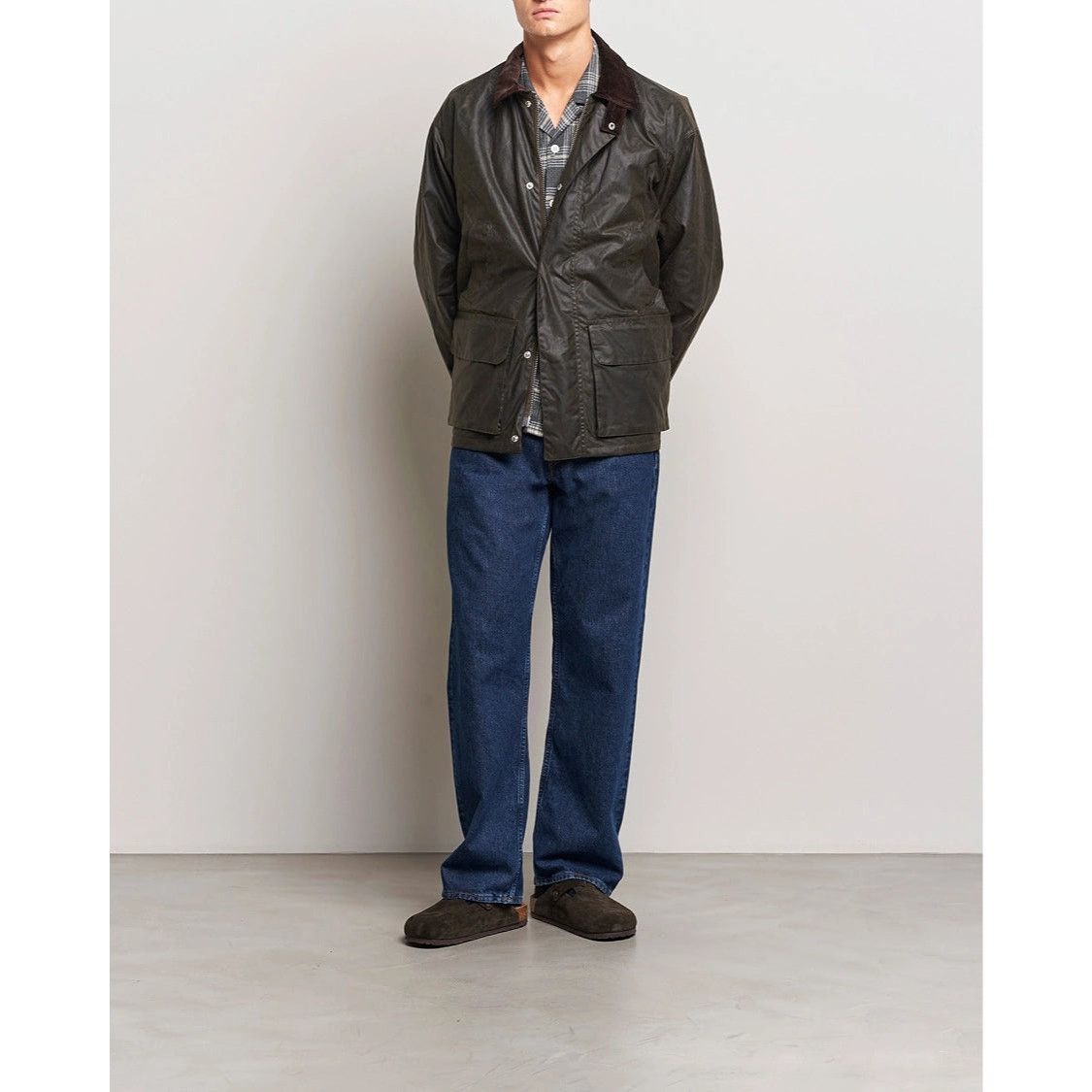 Sunflower Sunflower Men's Waxed Leisure Jacket Olive Size US L / EU 52-54 / 3 - 2 Thumbnail