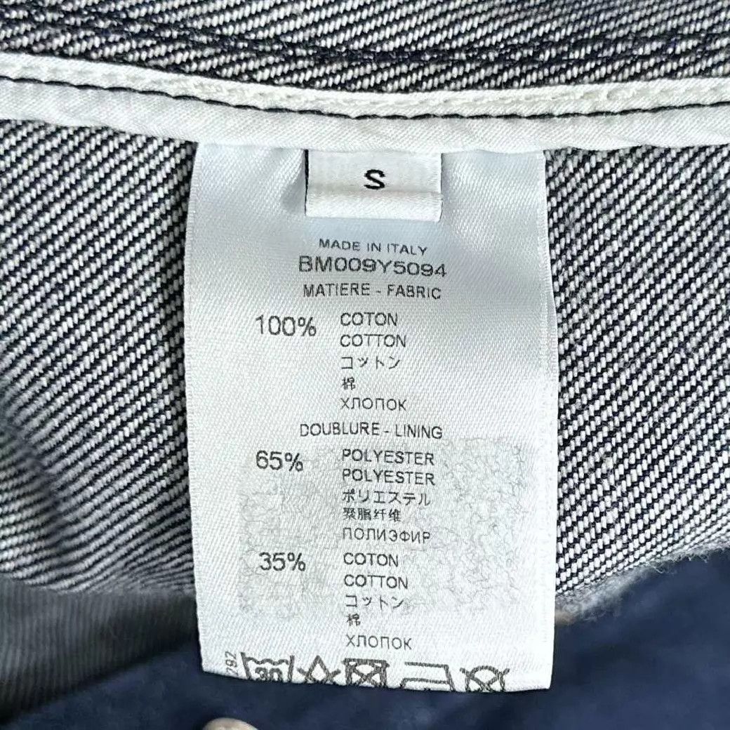 Givenchy GIVENCHY Back Logo Denim Jacket S Size S / US 4 / IT 40 - 7 Thumbnail