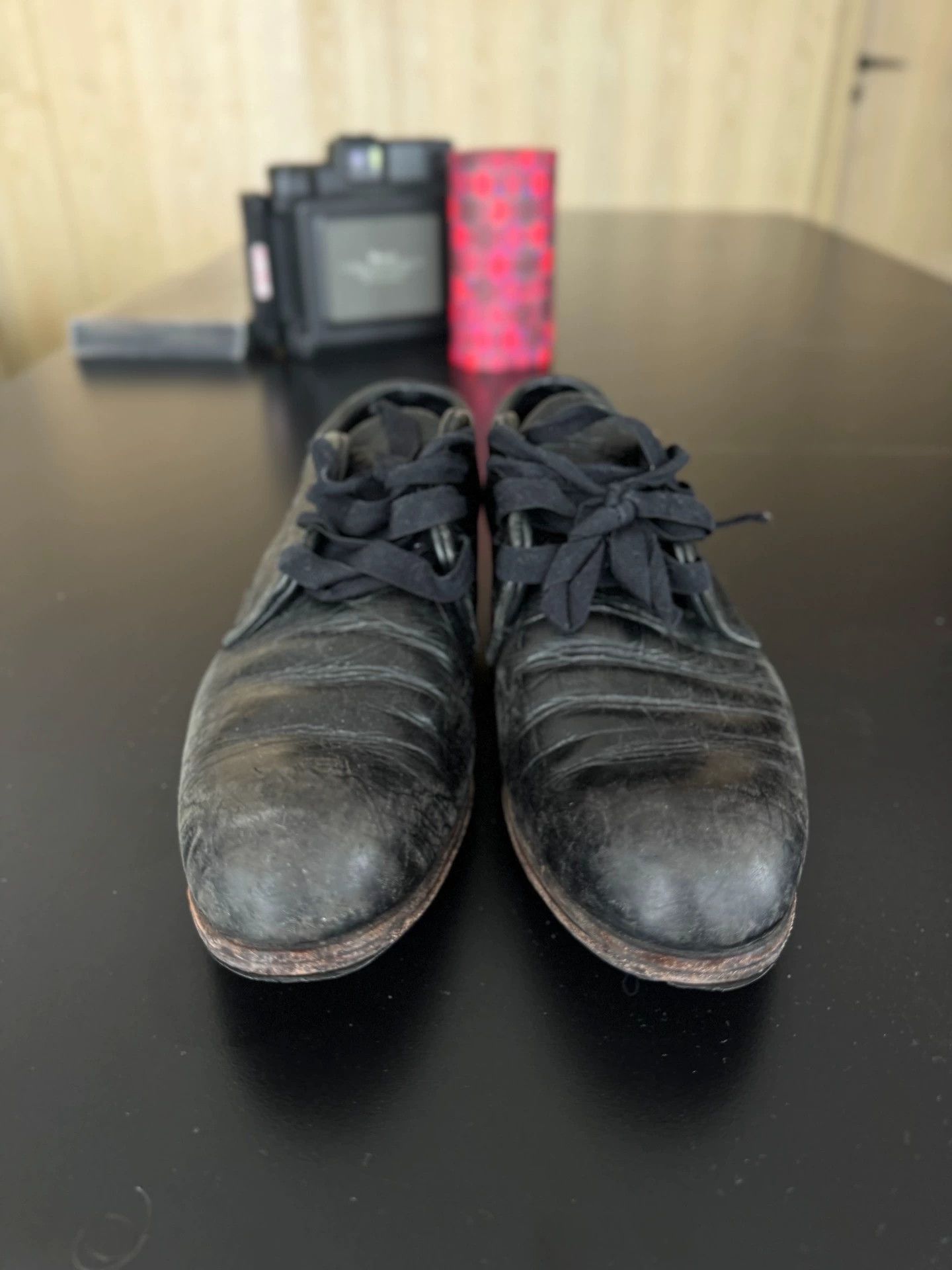 munoz vrandecic munozvrandecic French Handmade Leather Shoes Size 38 Worn Size US 7.5 / IT 37.5 - 2 Thumbnail
