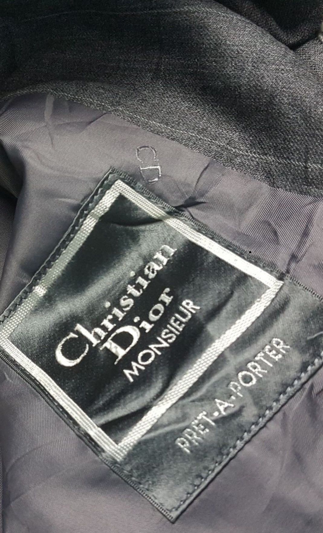 Christian Dior Monsieur Vintage Christian Dior Striped Blazer Coat Size US M / EU 48-50 / 2 - 7 Thumbnail