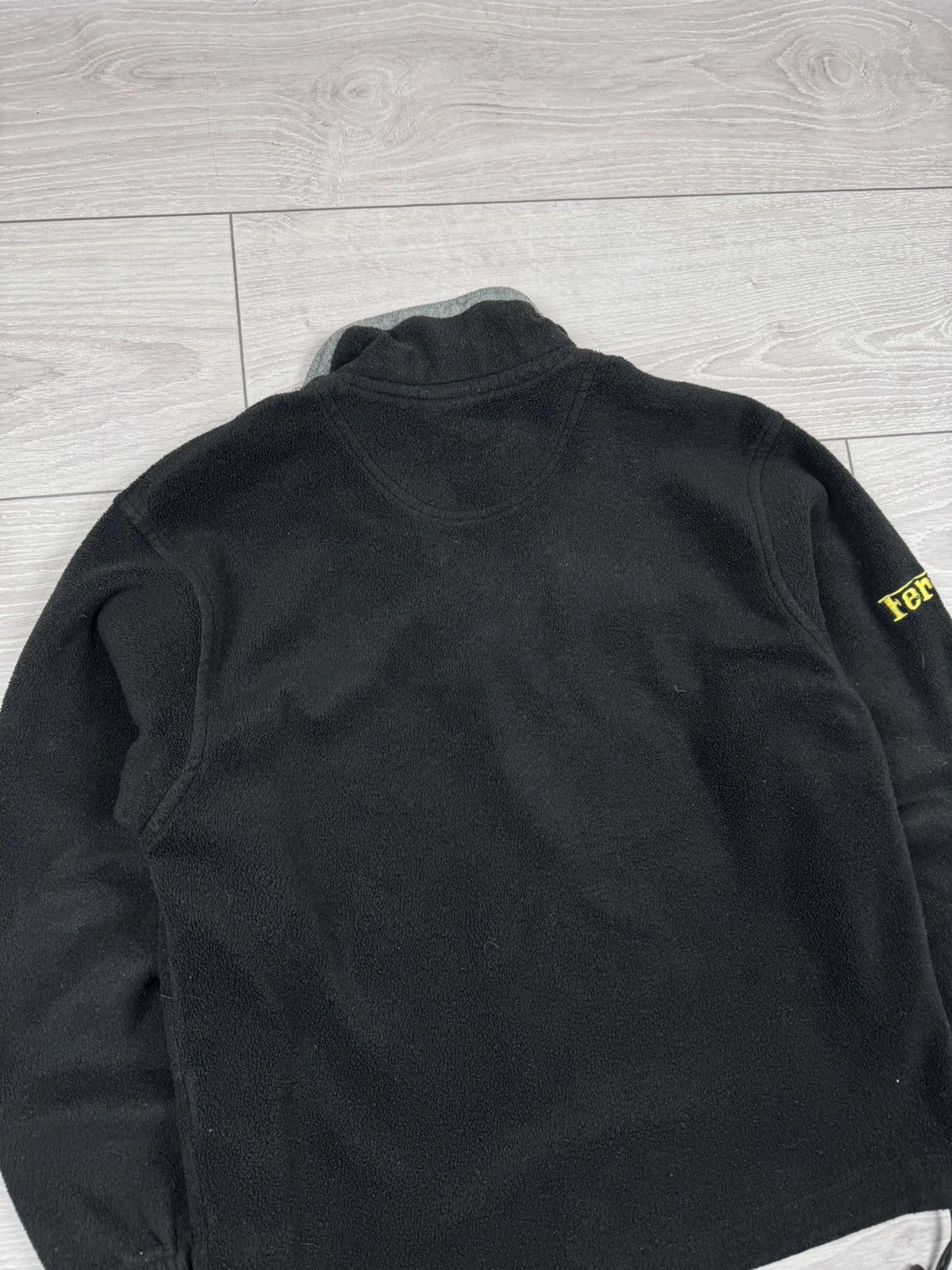 Ferrari Vintage 1990s Ferrari Fleece Pullover Jacket S sz Size US S / EU 44-46 / 1 - 7 Thumbnail