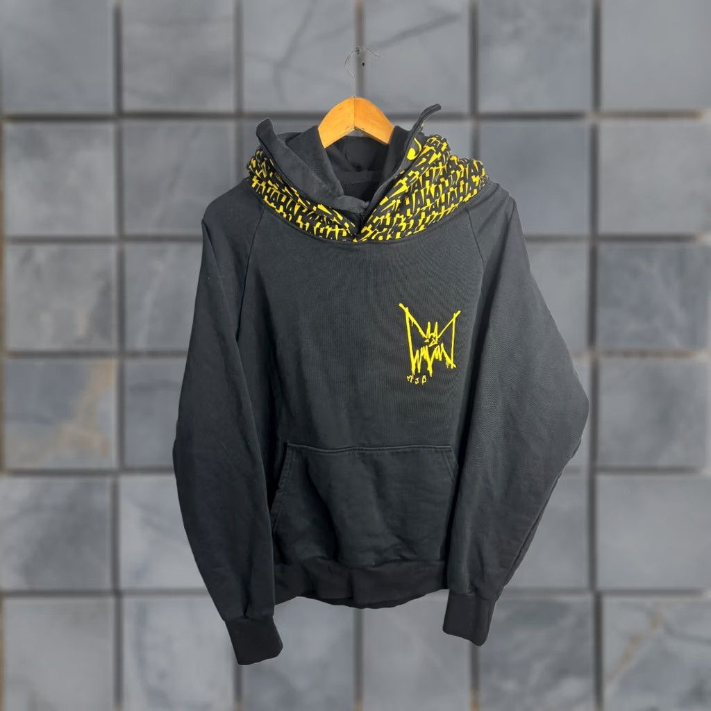 Vintage Marc Jacobs Burton MJB X Batman DOUBLE HOODIE Hoodie Small S Black Cotton Logo 90s Vintage No N/A Mens Womens Size US S / EU 44-46 / 1 - 1 Thumbnail