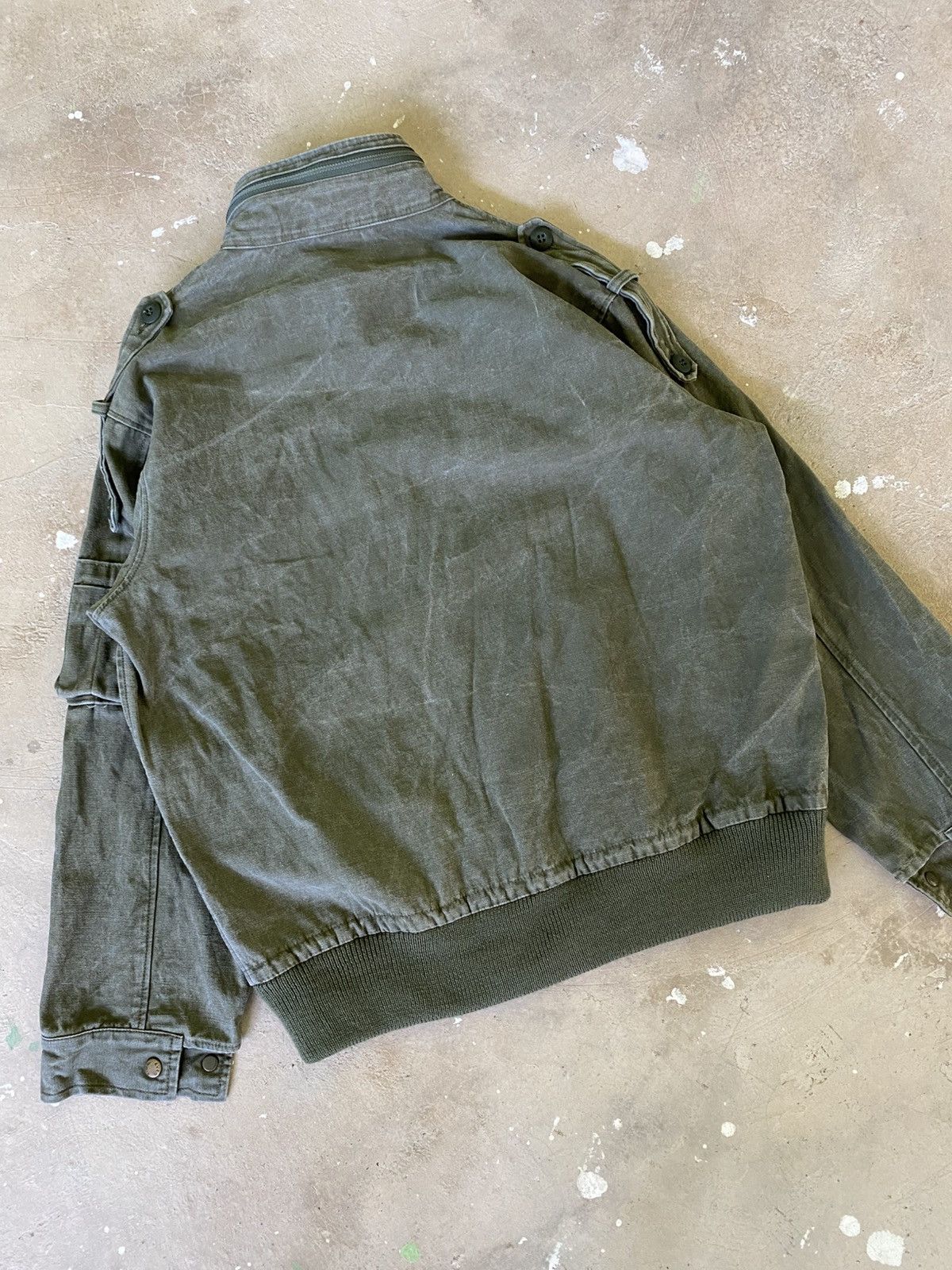 Japanese Brand Evenriver Hidden Hood Military Bomber Jacket Size US L / EU 52-54 / 3 - 15 Thumbnail