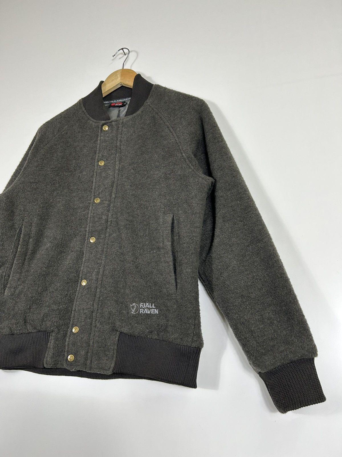 Fjallraven × Vintage ⚡️Vintage Fjall Raven Wool Bomber Jacket Size US M / EU 48-50 / 2 - 3 Thumbnail