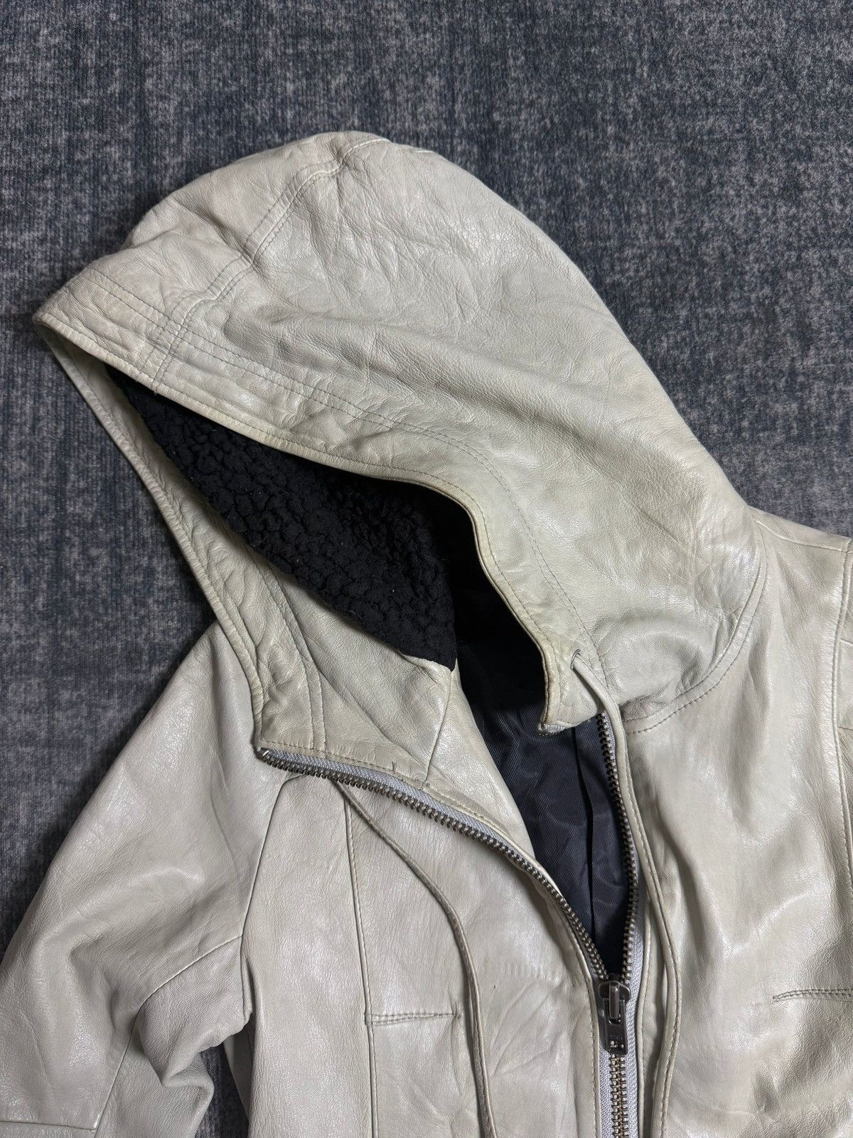 MOUSSY B2V-MOUSSY LEATHER JACKETS ༒ *RARE* Size US M / EU 48-50 / 2 - 11 Thumbnail