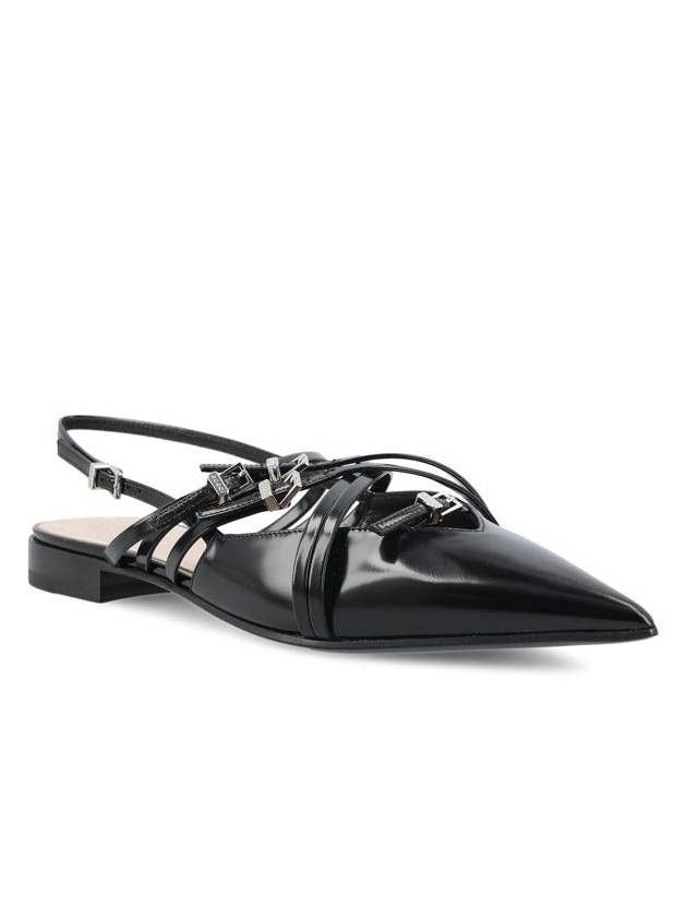 Gucci o1s1wg110425 Flats in Black Size US 5.5 / IT 35.5 - 3 Thumbnail