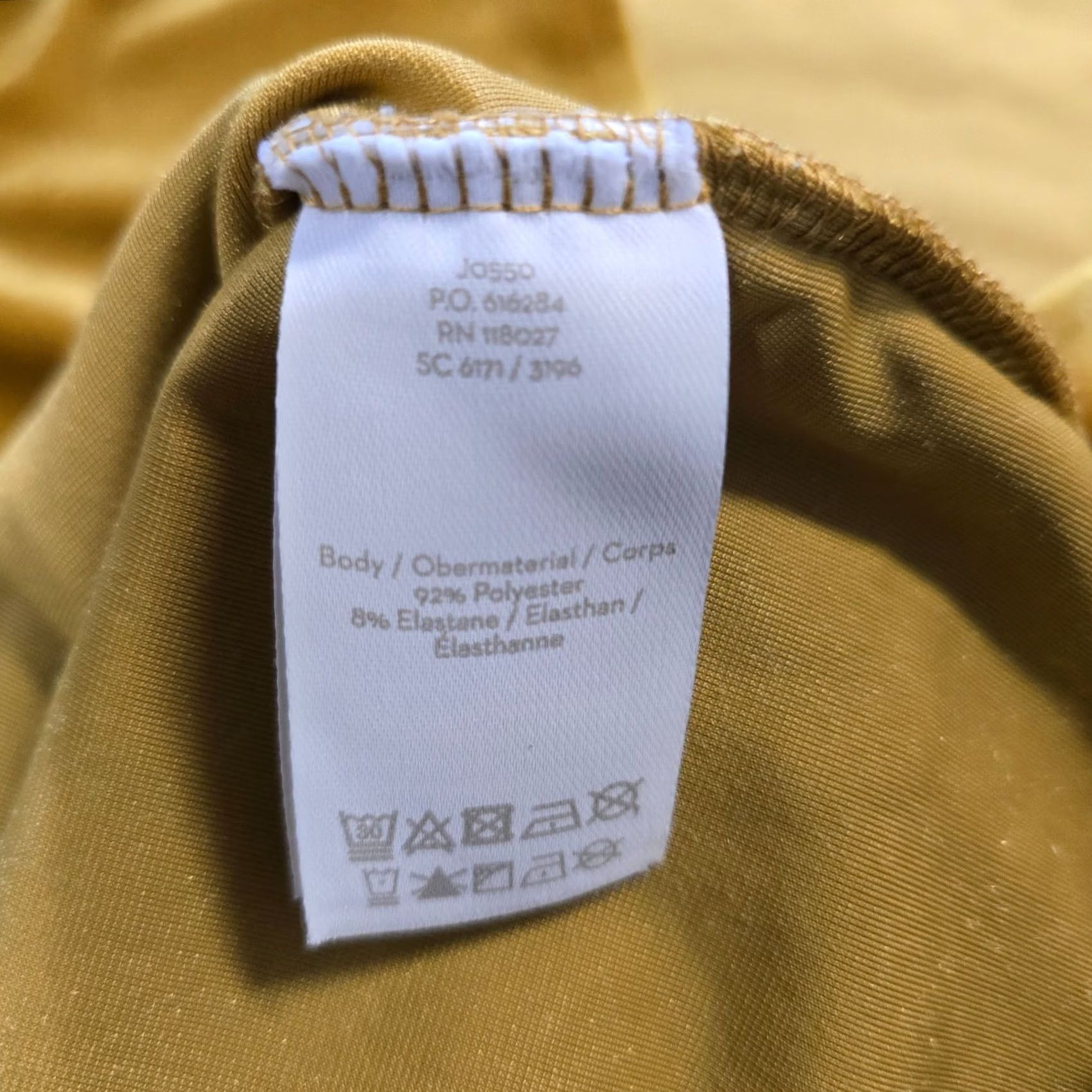 Boden Boden Top Blouse Womens 6 Yellow Mustard Velour Faux Wrap Long Sleeve Classic Holiday Size M / US 6-8 / IT 42-44 - 7 Thumbnail