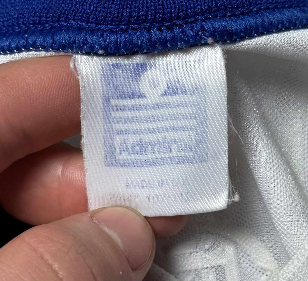 Other Glasgow Rangers 1990 1992 Away Shirt Soccer Jersey Admiral Size US L / EU 52-54 / 3 - 19 Thumbnail