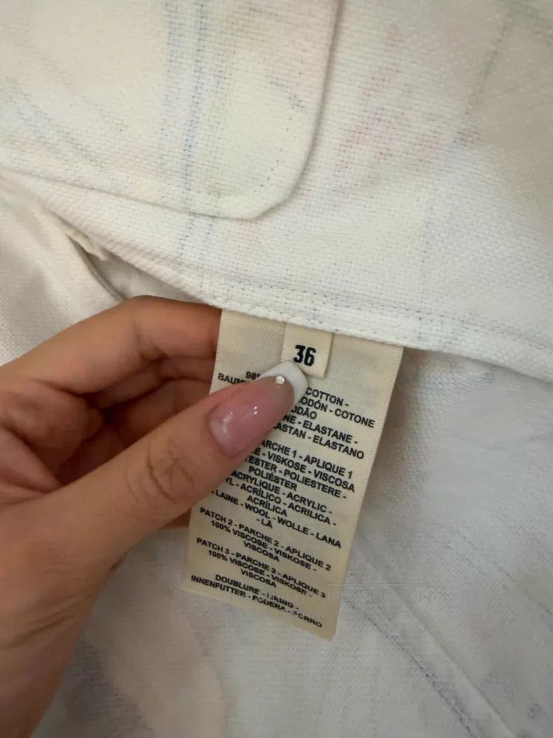 Hermes Hermes Women's denim embroidered jacket, featured model Size XS / US 0-2 / IT 36-38 - 7 Thumbnail