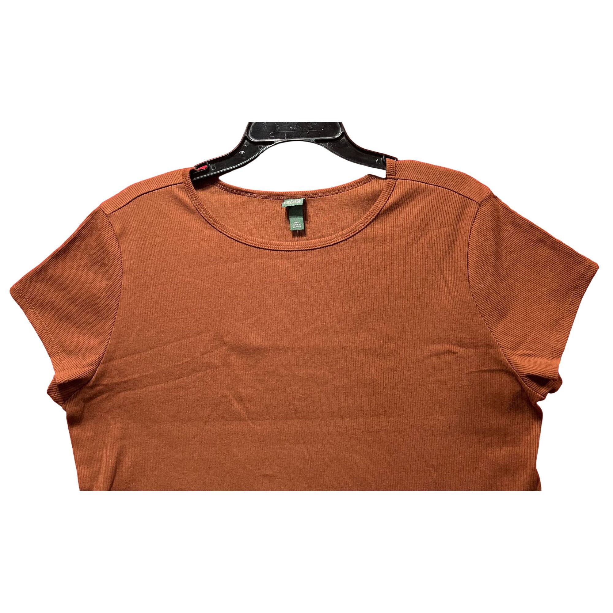 Other Wild Fable - Women's Round Neck Short Sleeve T-Shirt - Brown Size XXL / US 16-18 / IT 52-54 - 12 Thumbnail
