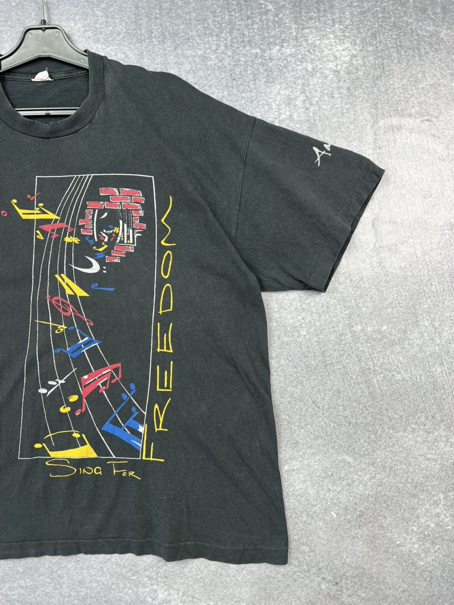 Vintage Very vintage 90’s art mechanise single stitch T-shirt Size US L / EU 52-54 / 3 - 3 Thumbnail