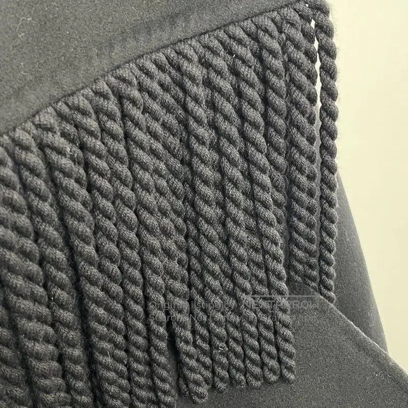 Fendi Fendi Black Wool Women's Coat Size L . Size L / US 10 / IT 46 - 3 Thumbnail